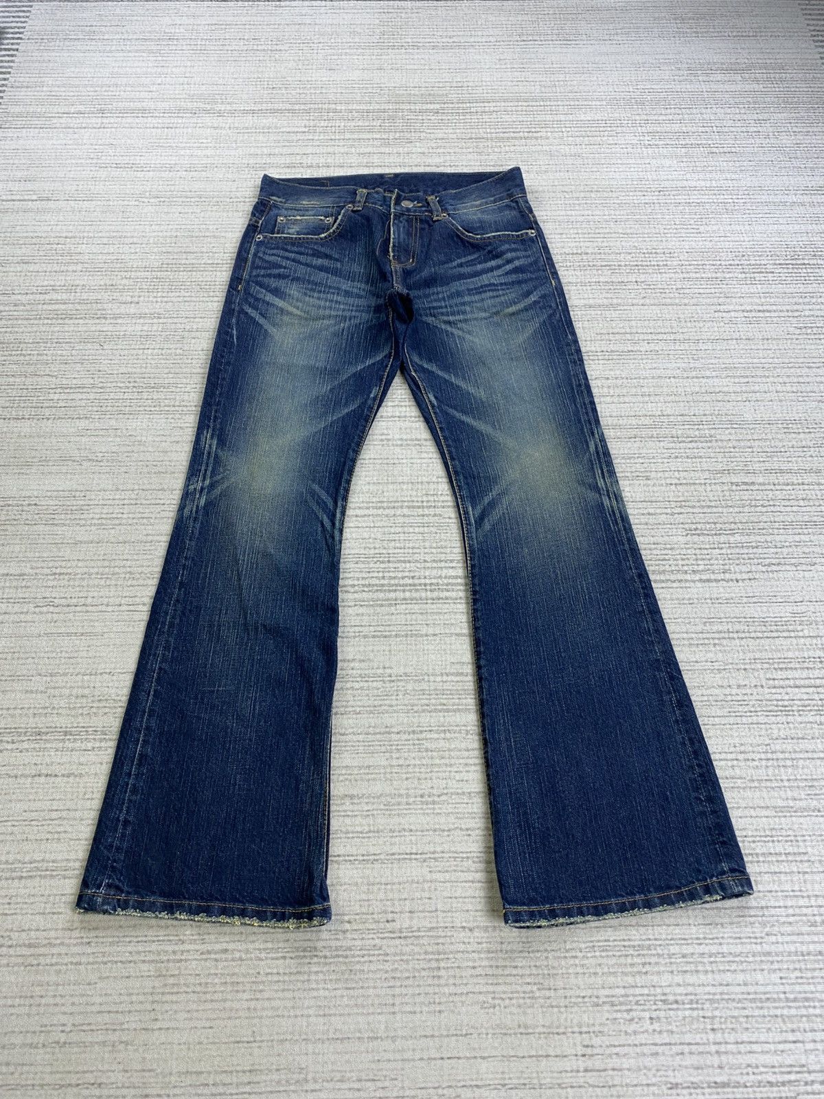 Beauty Beast × Hysteric Glamour × Vintage Vintage Flared Smile Japan Special Design Denim Pants Size US 28 / EU 44 - 2 Thumbnail