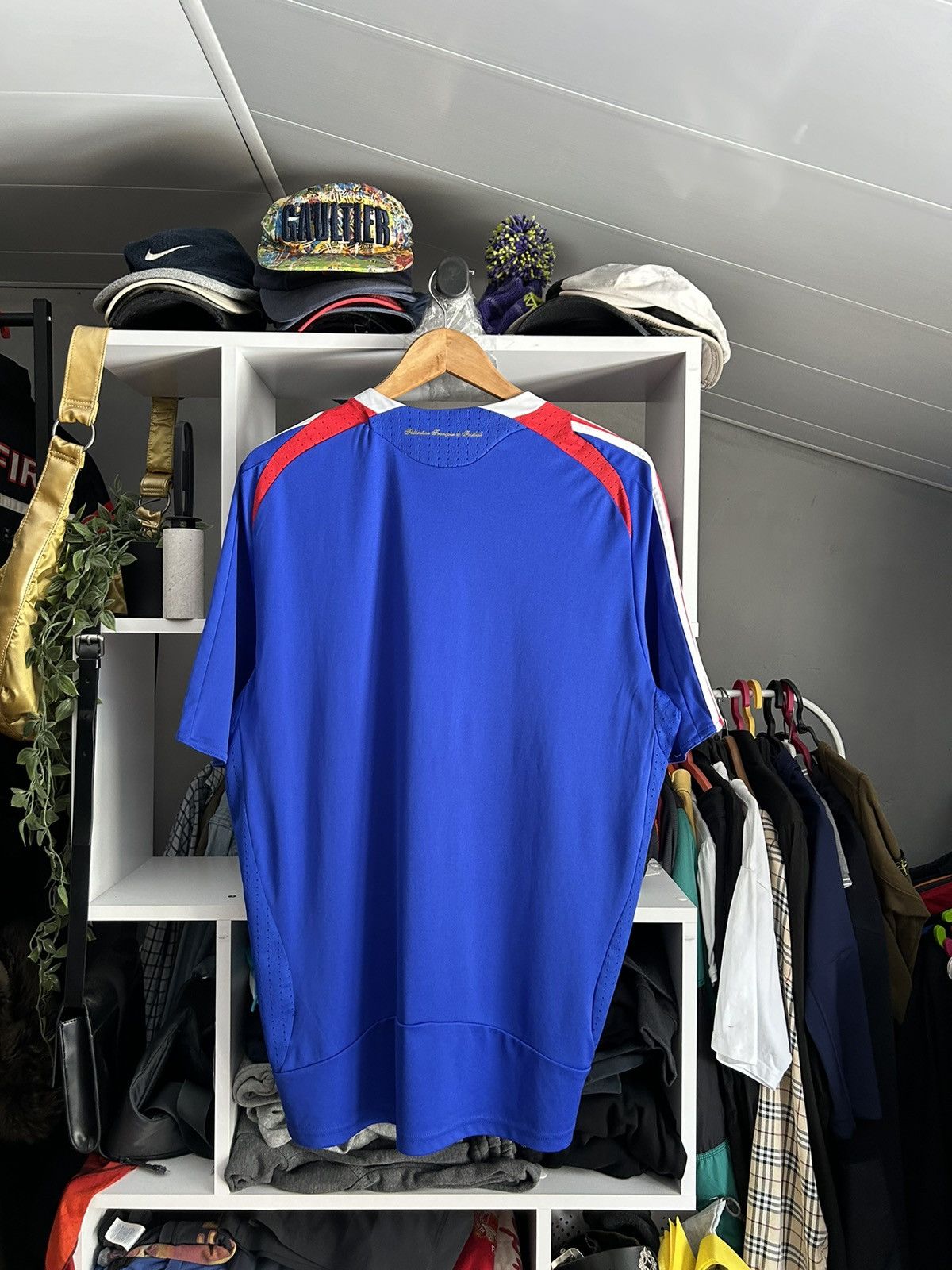 Adidas Adidas France 2008 Home National Team football jersey Size US L / EU 52-54 / 3 - 7 Thumbnail