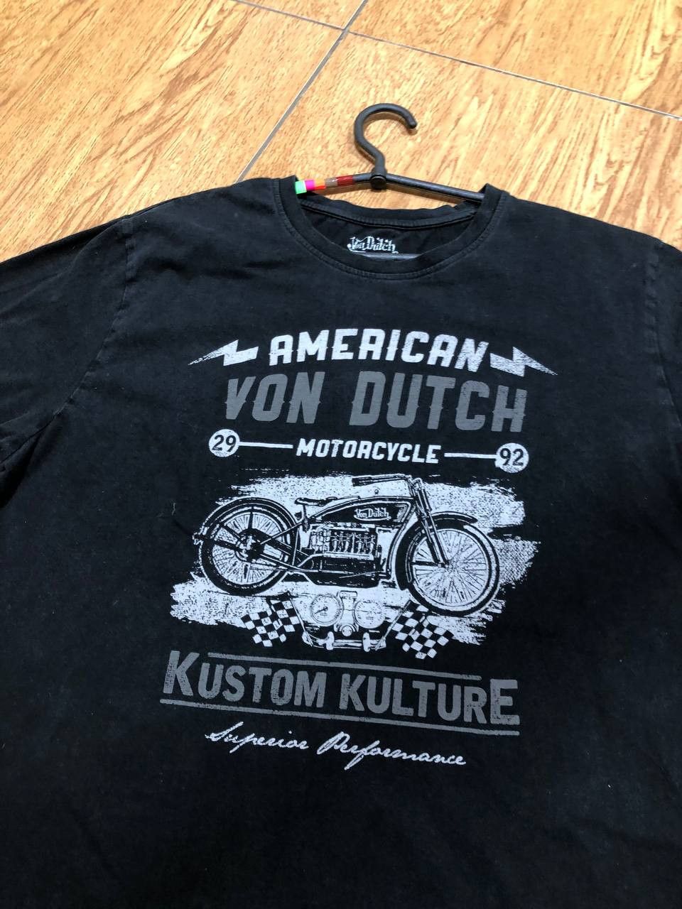 Von Dutch Oversized Cropped Von Dutch Moto Tee Size US XL / EU 56 / 4 - 5 Thumbnail
