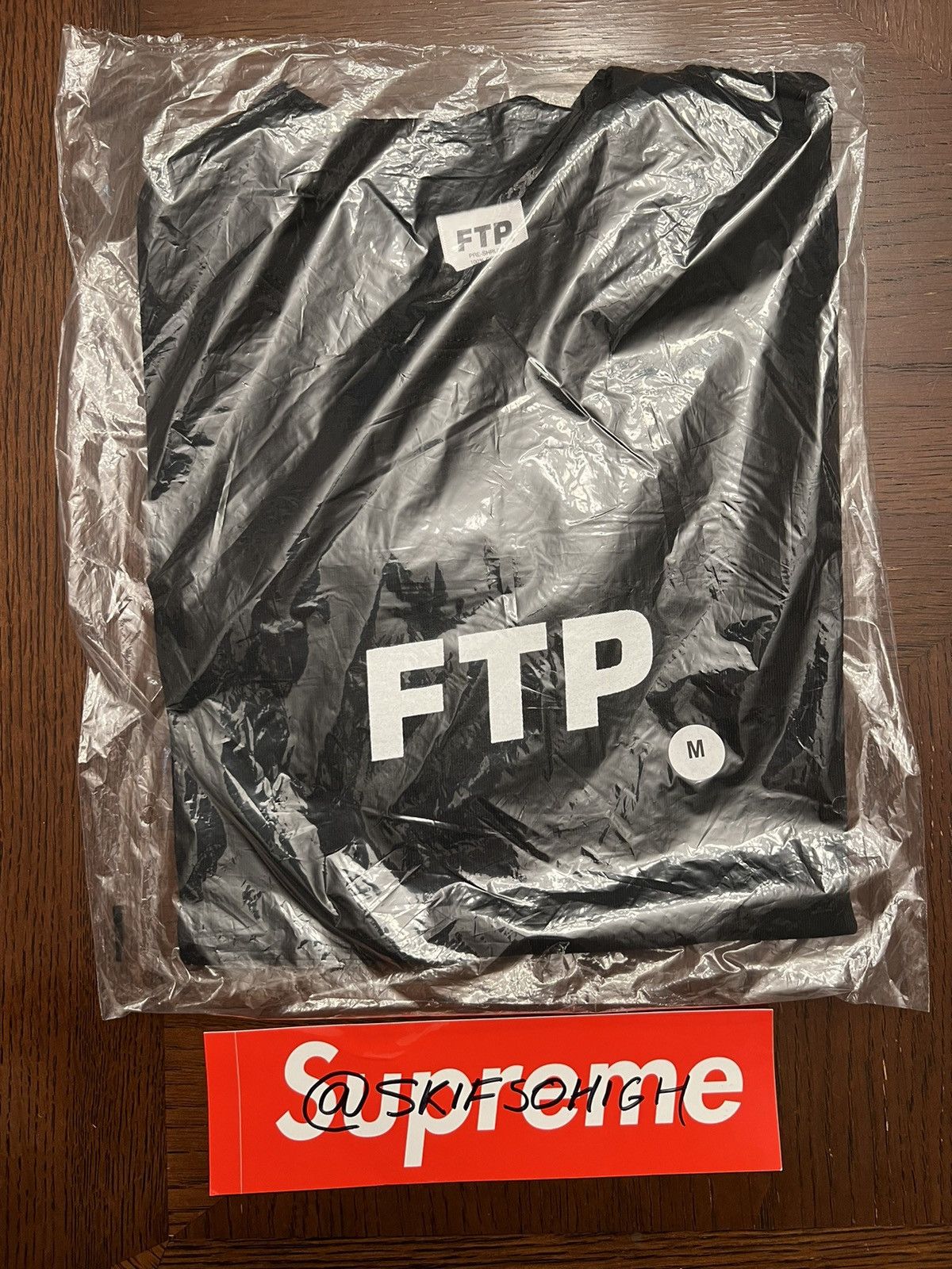 Fuck The Population FTP SLAP LOGO TEE (BLACK) SIZE M Size US M / EU 48-50 / 2 - 1 Thumbnail