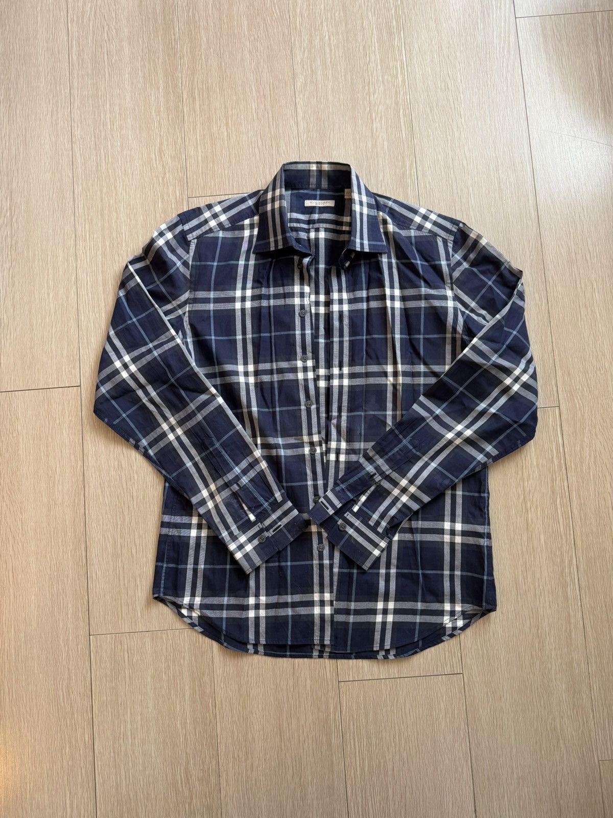 Burberry Burberry London Button Down Shirt Size US L / EU 52-54 / 3 - 1 Thumbnail