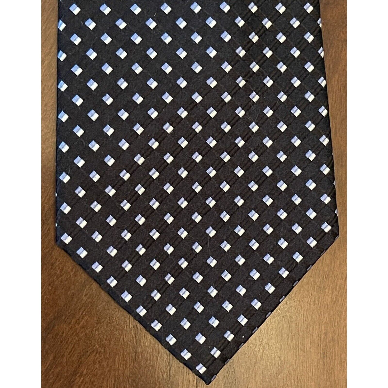 Jones New York Jones New York Black Blue 100% Silk Made In China Size ONE SIZE - 1 Thumbnail
