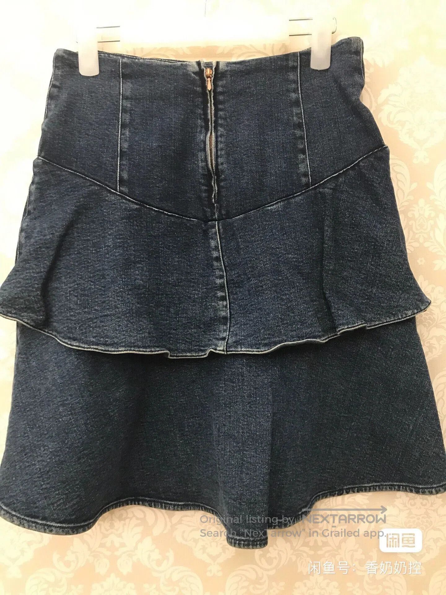 Chanel Chanel Vintage Denim Skirt. Size 35" - 2 Thumbnail