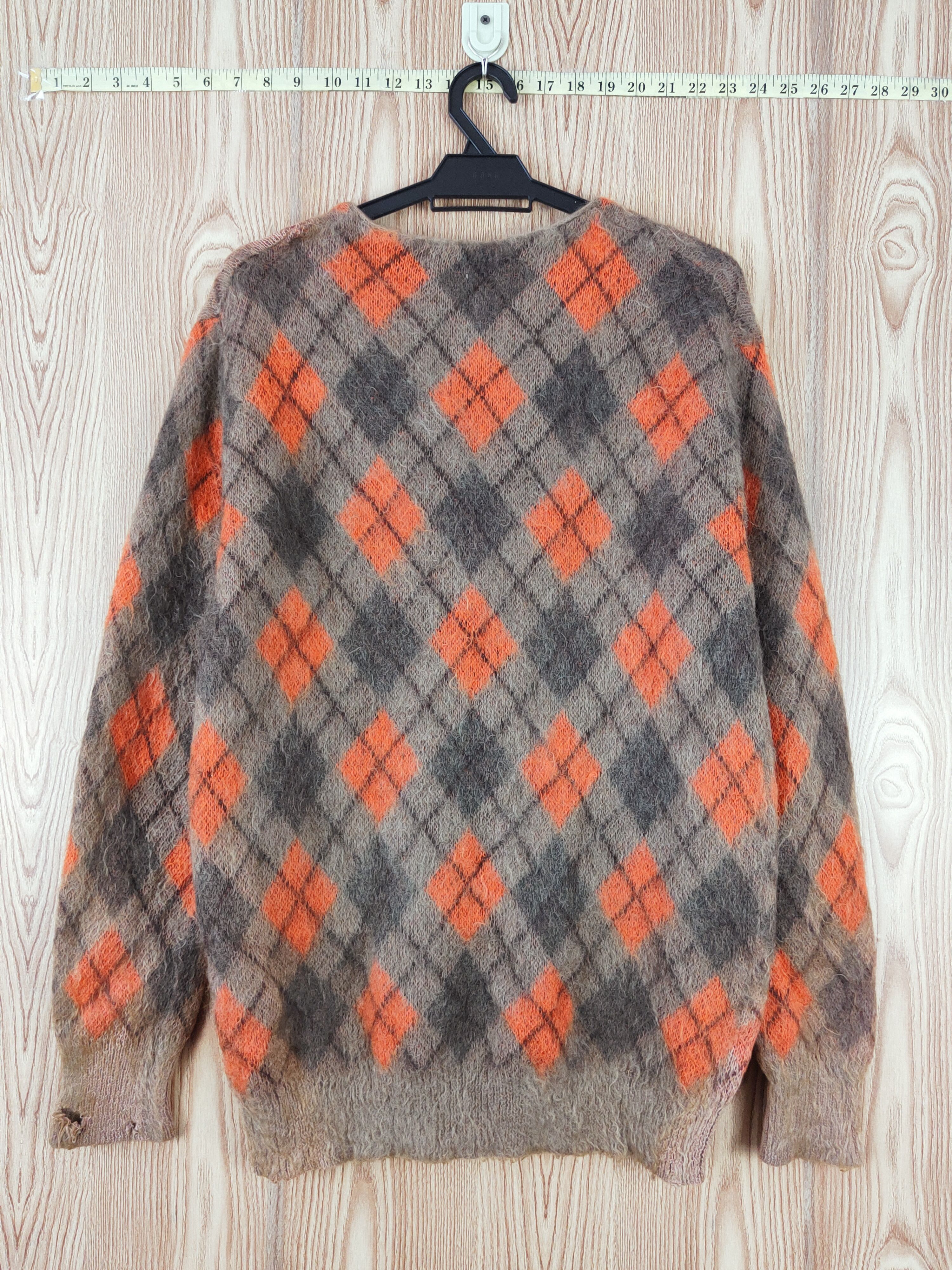 Japanese Brand World Wide Love! Brown Knitwear Cardigan #W819 Size M / US 6-8 / IT 42-44 - 7 Thumbnail