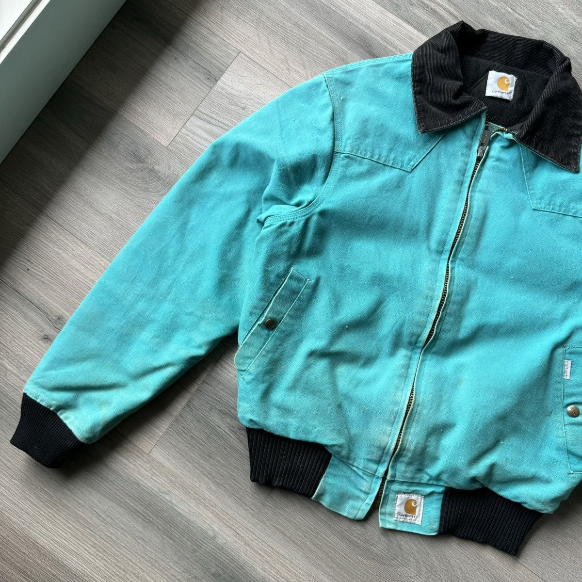 Carhartt × Vintage Vintage Carhartt Santa Fe workwear jacket Size US S / EU 44-46 / 1 - 3 Thumbnail