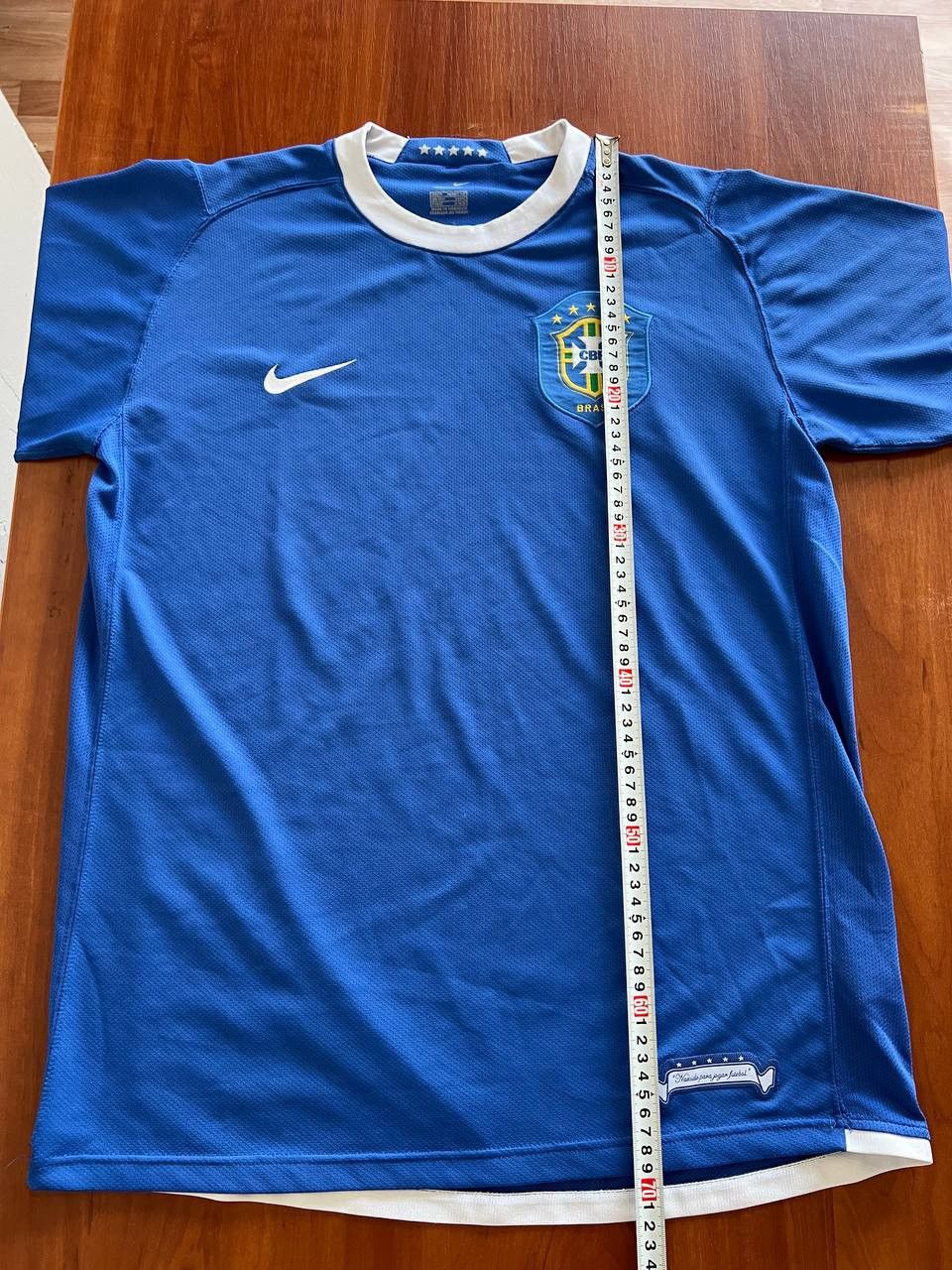 Vintage 2006/8 BRAZIL TEAM AWAY SOCCER FOOTBALL JERSEY SHIRT NIKE M Size US M / EU 48-50 / 2 - 13 Thumbnail