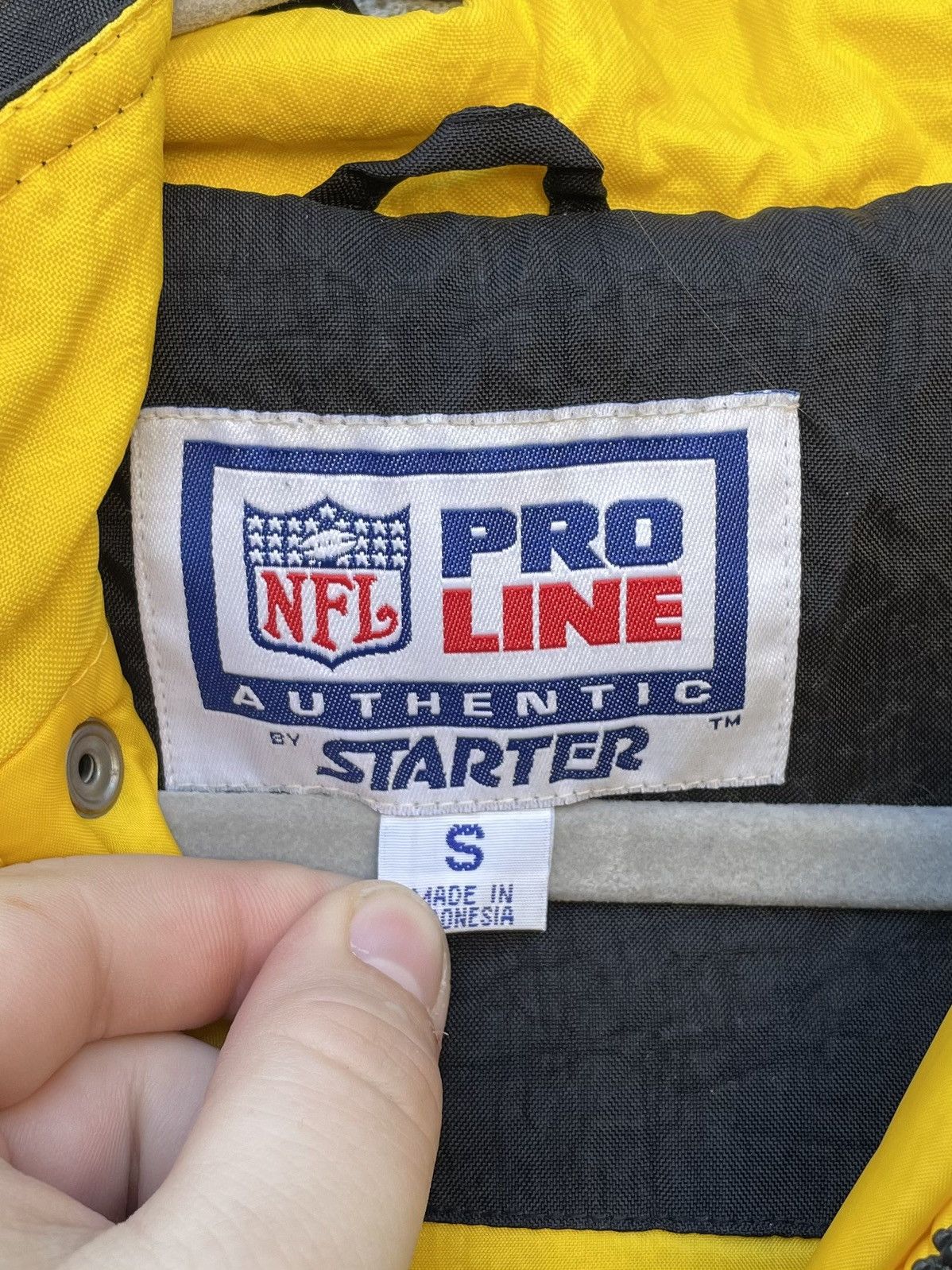 Starter Vintage 90s Starter Pro Line Steelers half zip Kangaroo Size US S / EU 44-46 / 1 - 2 Thumbnail