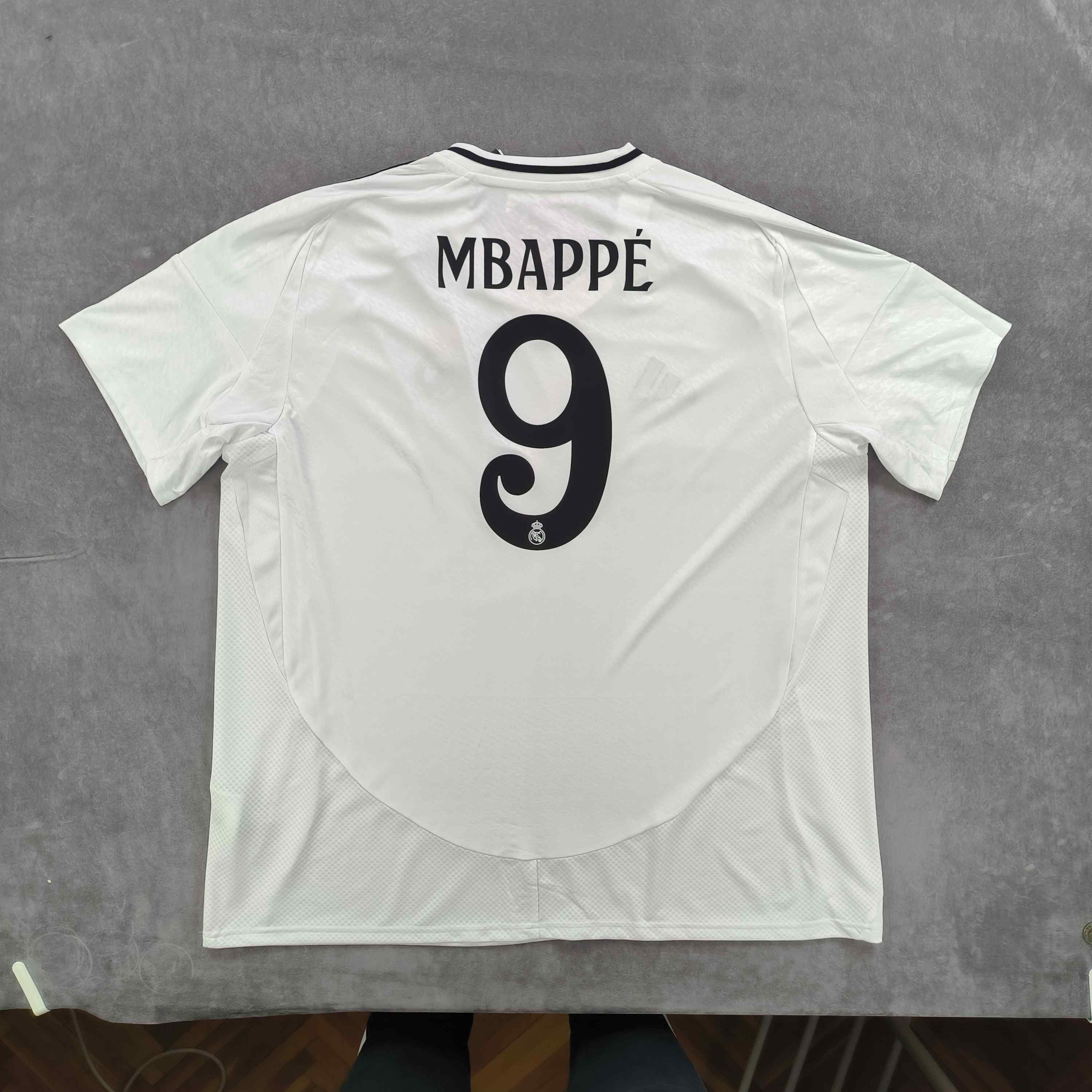 Adidas NEW Real Madrid 24-25 Adidas home Mbappé football jersey XXL Size US XXL / EU 58 / 5 - 1 Thumbnail