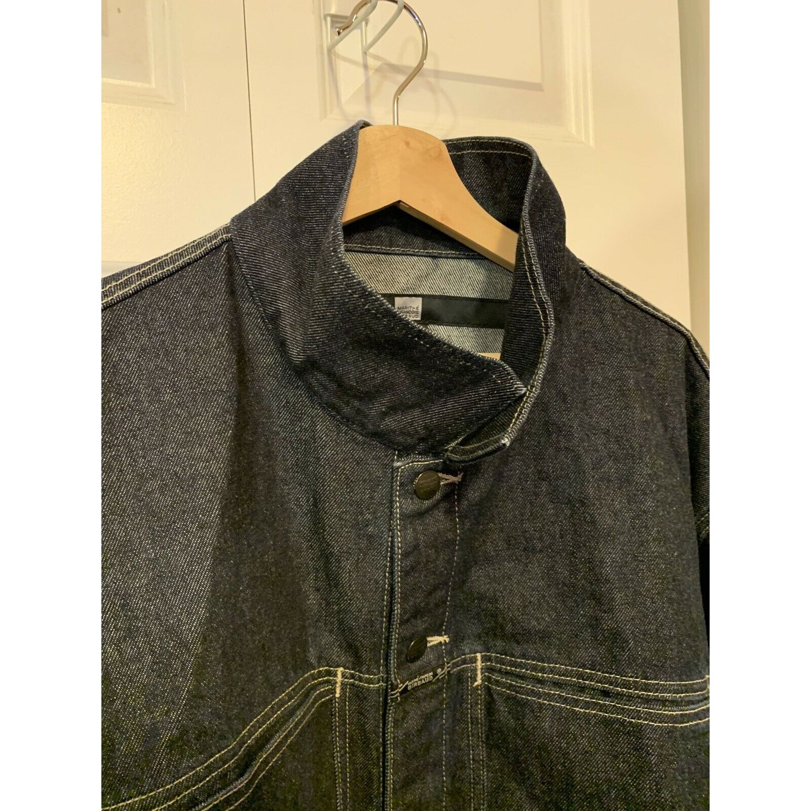 Marithe + Francois Girbaud Vtg Marithe Francois Girbaud Blue Denim Trucker Jean Jacket Size US XXL / EU 58 / 5 - 9 Thumbnail