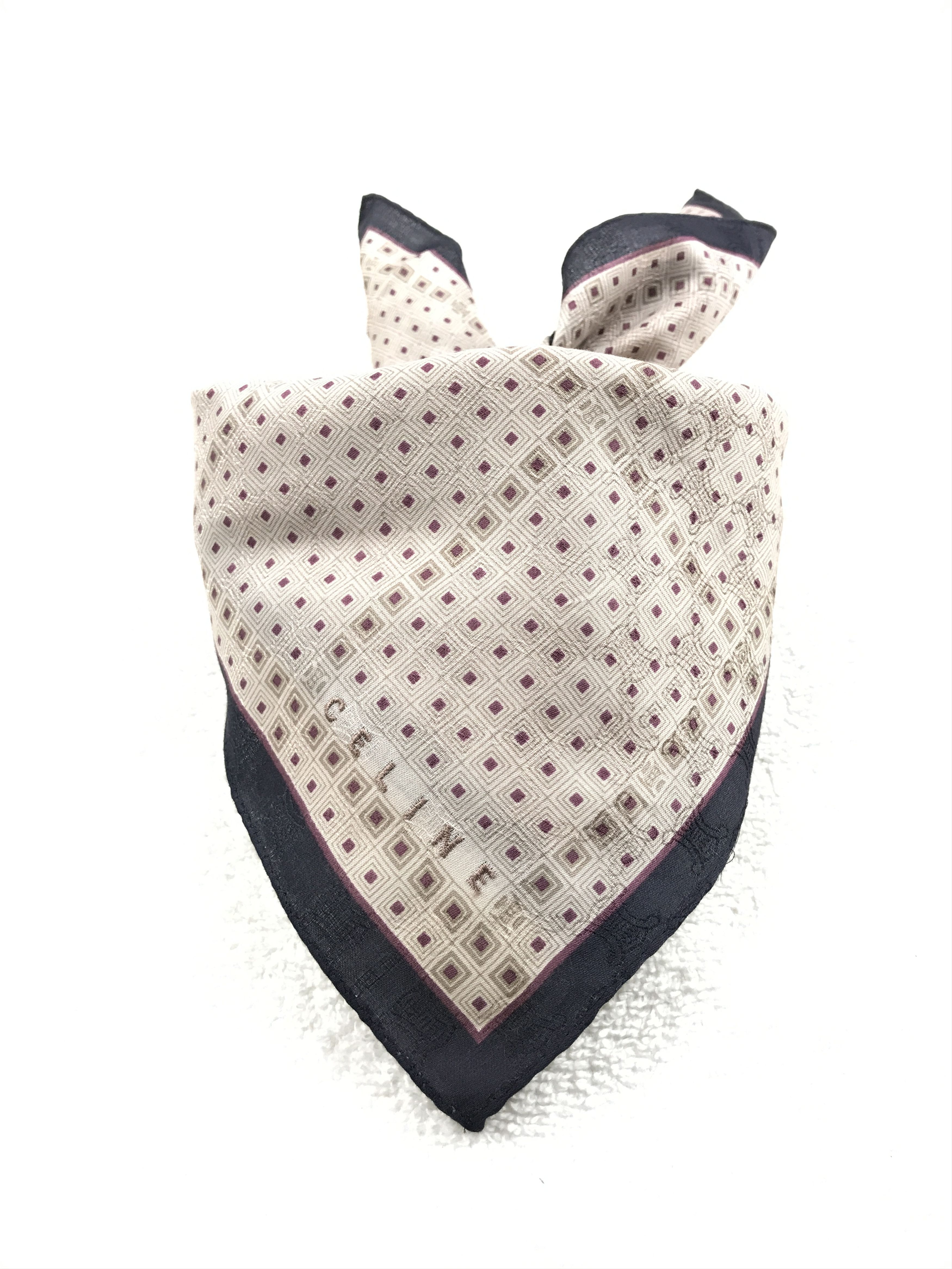 Celine × Vintage Vintage Celine Bandana Neckerchief Handkerchief Size ONE SIZE - 3 Thumbnail