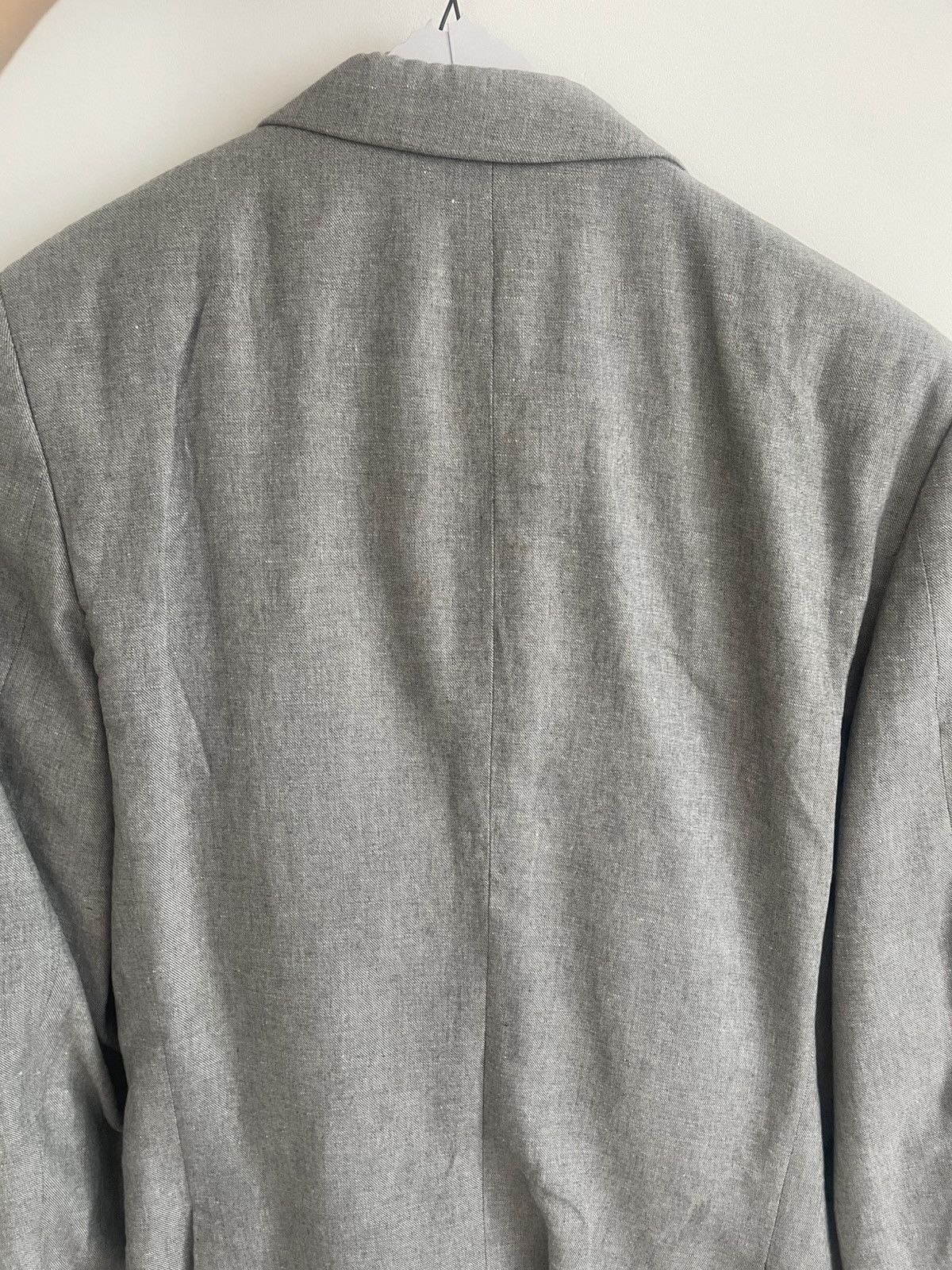 Reiss Grey Reiss suite, cotton-linen Size 36R - 2 Thumbnail