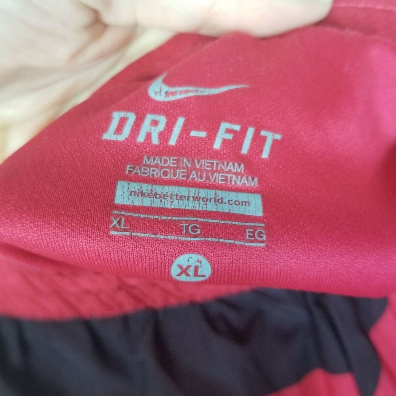 Nike Nike Dri-Fit Womens Running Shorts Striped Size XL Sporty Size 36" / US 14 / IT 50 - 4 Thumbnail