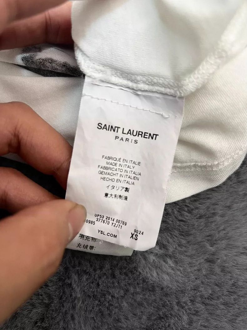 Saint Laurent Paris Saint Laurent Parisspring and summer short sleeves 2504-Ne Size US XS / EU 42 / 0 - 5 Thumbnail