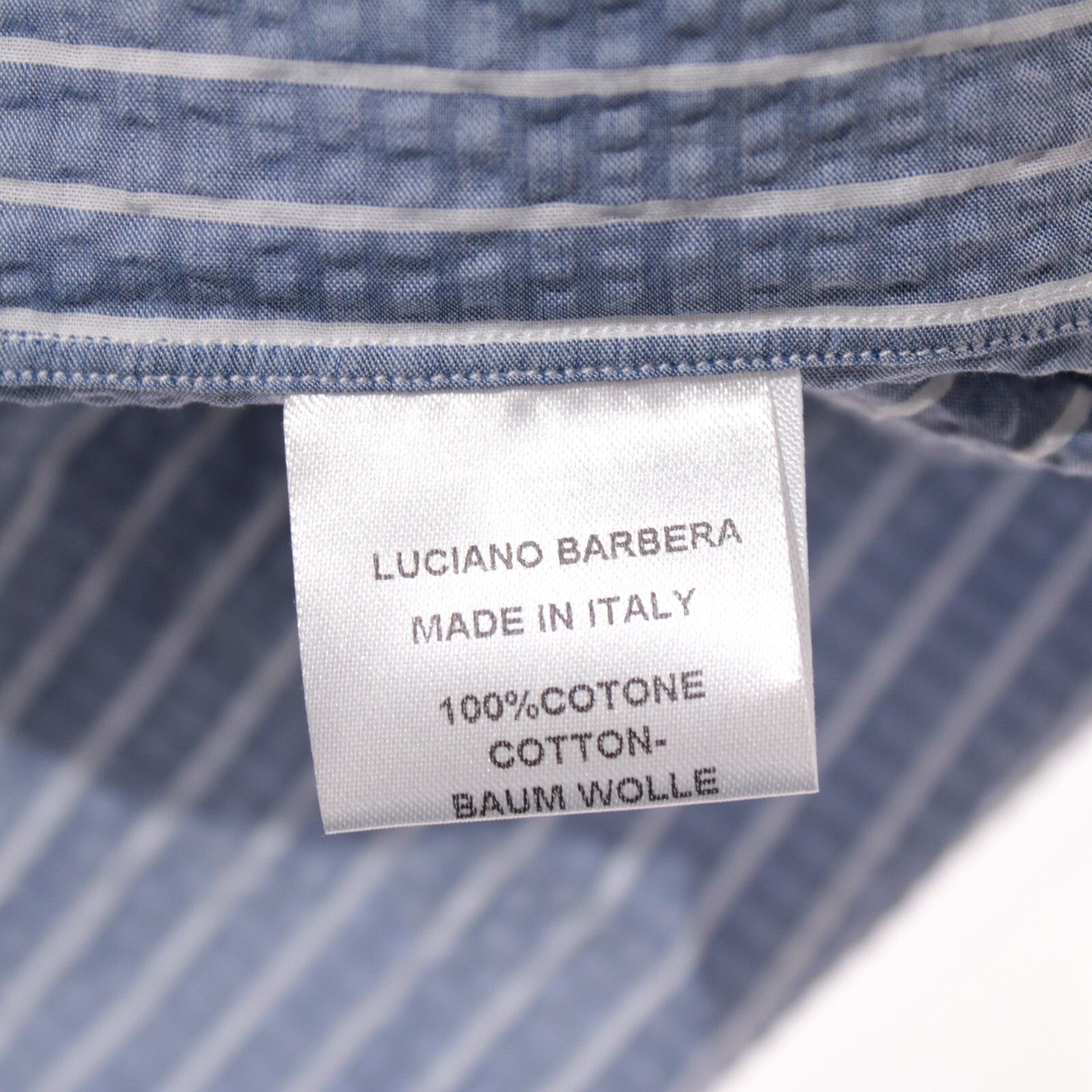 Luciano Barbera Luciano Barbera New with tags Shirt Size M US In Blue Size US M / EU 48-50 / 2 - 9 Thumbnail