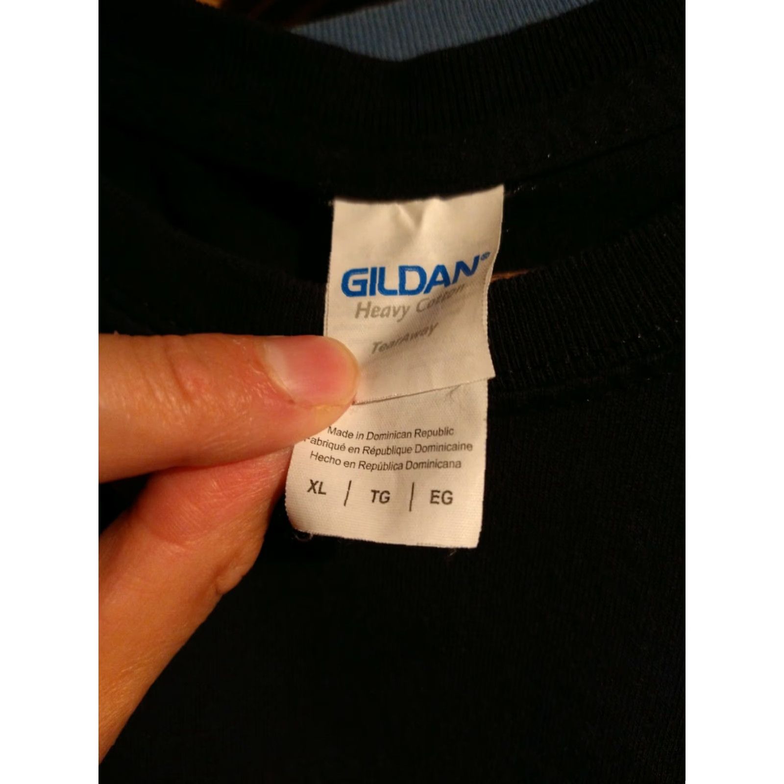 Gildan VINTAGE Halloween T Shirt Rise Of The Jack O Lanterns Spooky Scary XL Black Men T-Shirt XL Halloween Mens Size US XL / EU 56 / 4 - 2 Thumbnail