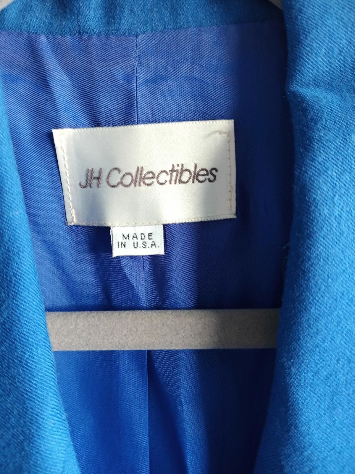 JH Collectibles Vintage JH Collectibles Blue Wool Blazer - Size 12 UK 16 Size XL / US 12-14 / IT 48-50 - 1 Thumbnail