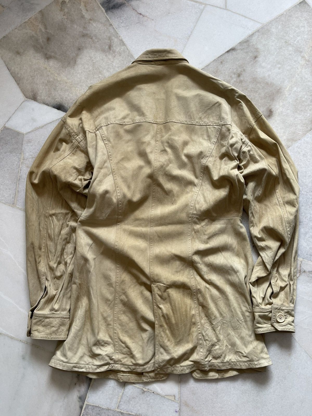Jil Sander Vintage Jil Sander Raf Simons Era Suede Leather Jacket Size US M / EU 48-50 / 2 - 15 Thumbnail
