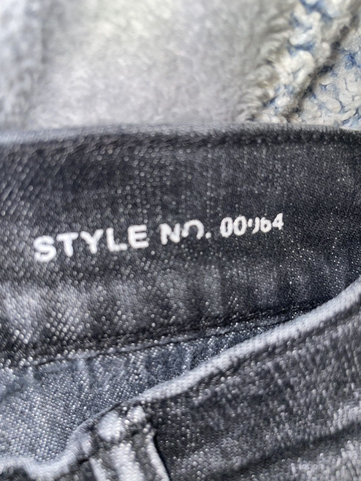 Purple Brand P001 Grey Distressed Purple Jeans Size US 34 / EU 50 - 9 Thumbnail