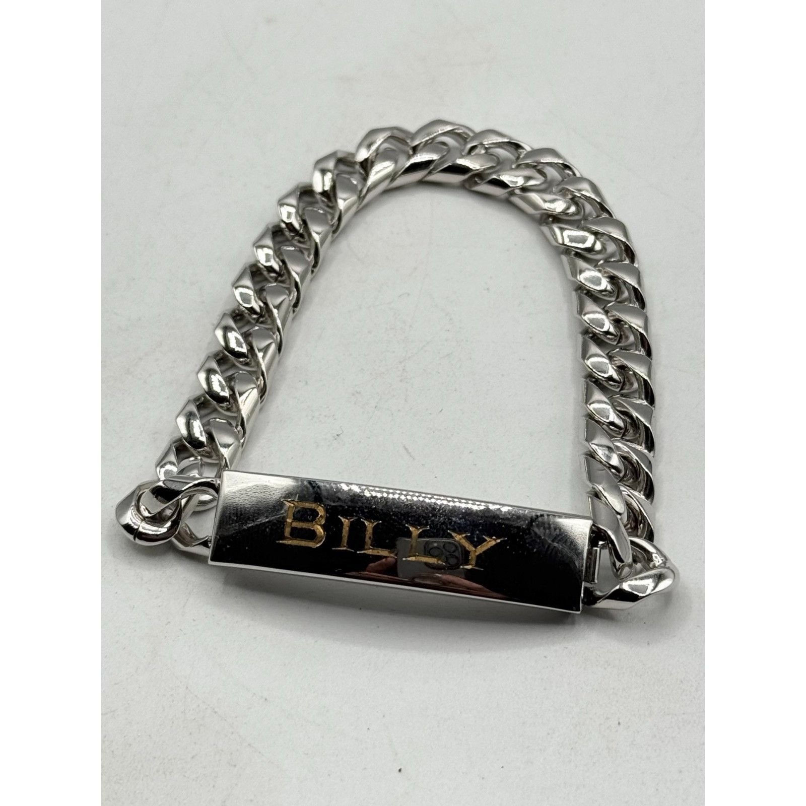 Other Vintage Speidel silver id name Billy bracelet Size ONE SIZE - 3 Thumbnail