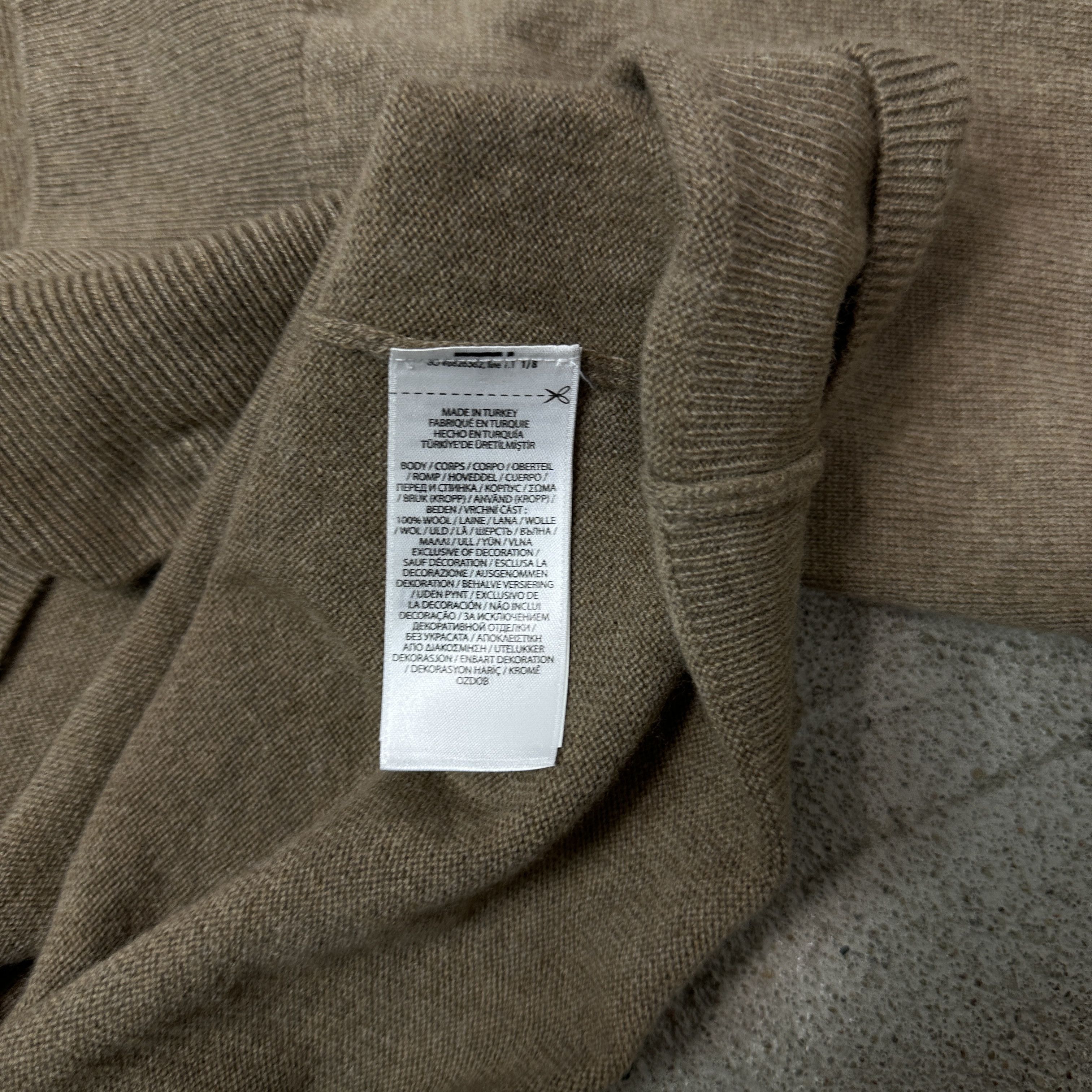 Polo Ralph Lauren Vintage Woolen Polo Ralph Lauren 1/4 Zip Sweater Y2K Size US XL / EU 56 / 4 - 4 Thumbnail