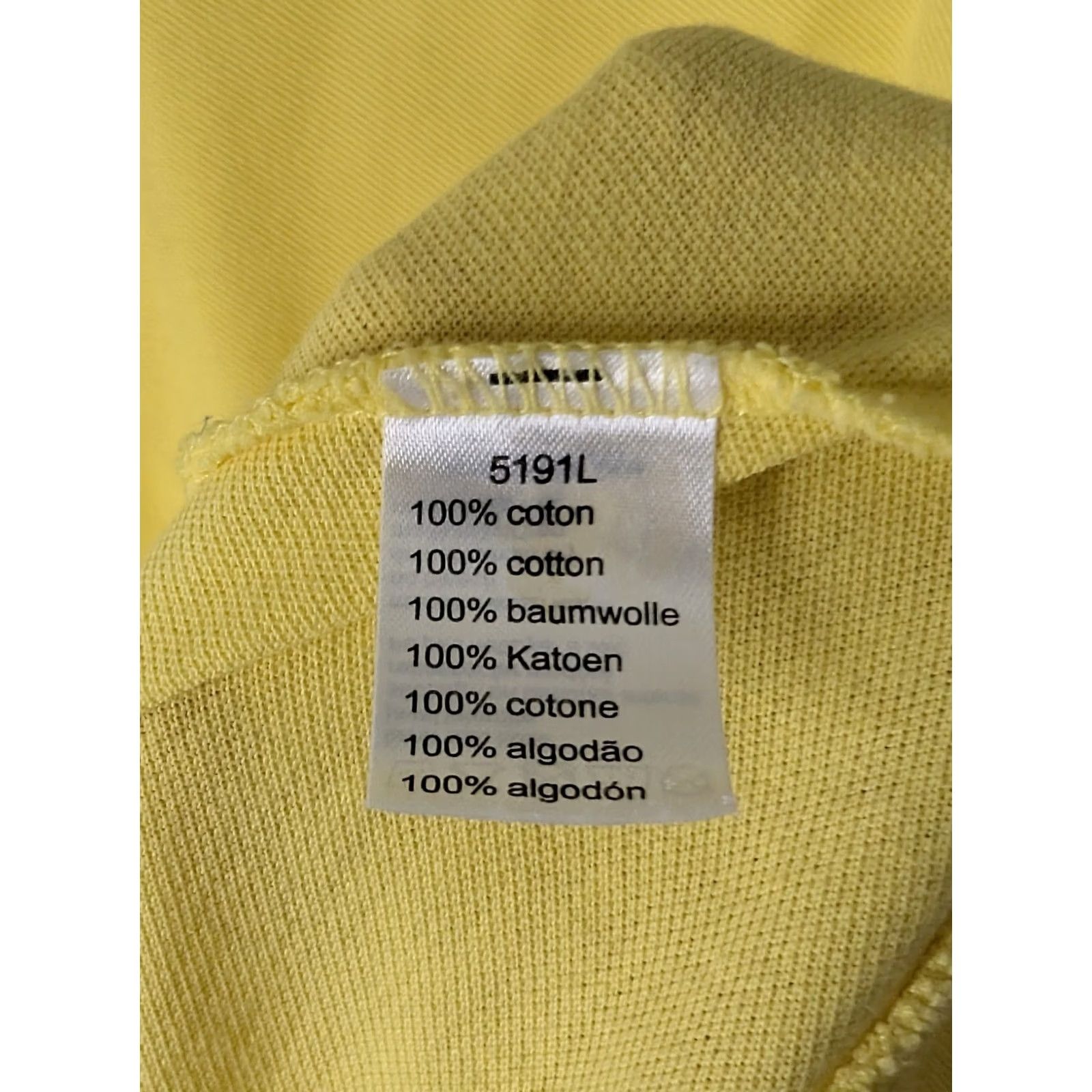 Lacoste VINTAGE Lacoste Shirt Dress Womens Yellow 42 Regular Short Sleeve Collared Snap Pit to Pit 17" Length 29" 90s Y2K Christophe Lemaire Golf Tennis Dress Size M / US 6-8 / IT 42-44 - 5 Thumbnail