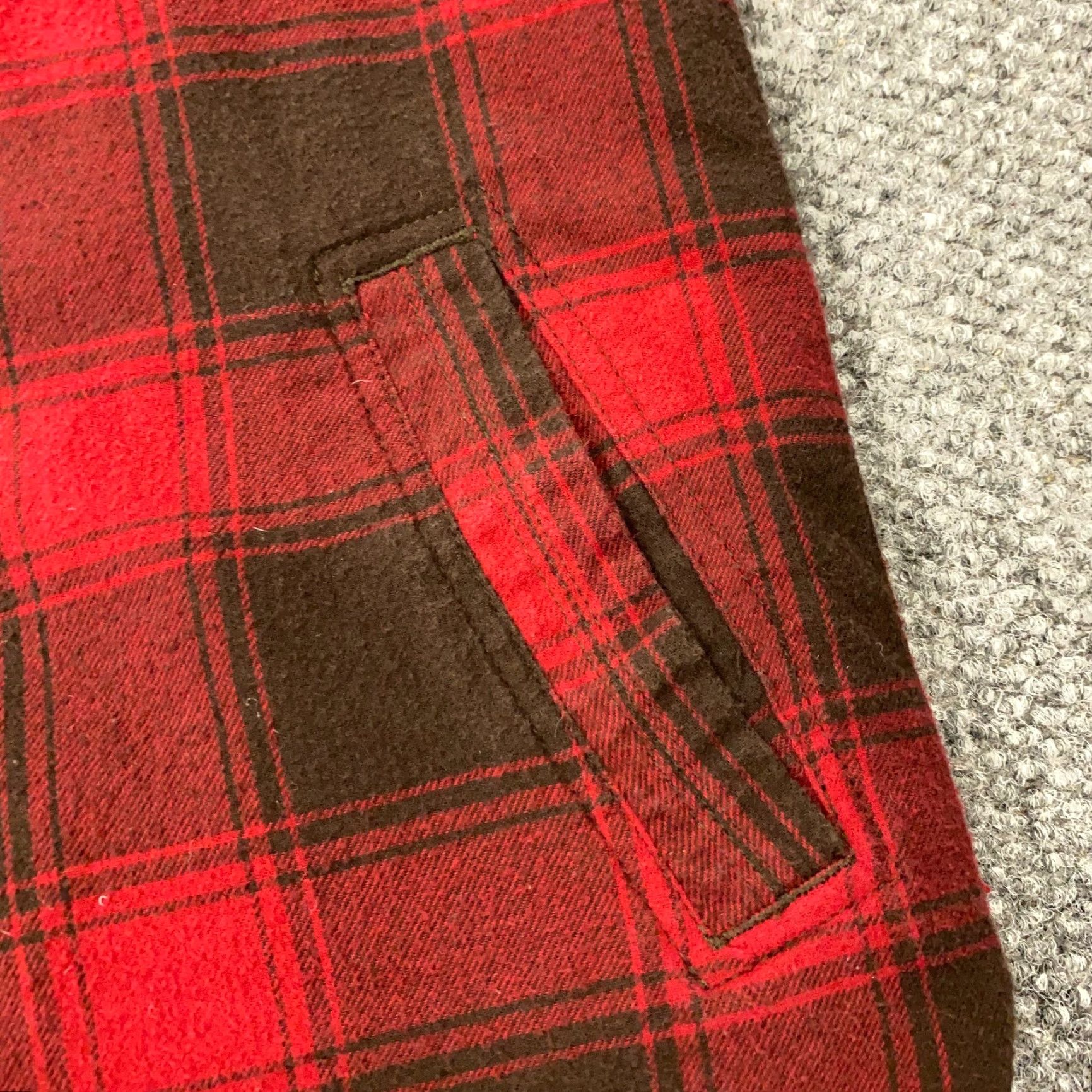 Vintage Northwest Territory Flannel Shirt Jacket Mens Medium Red Buffalo Plaid Shacket Size US M / EU 48-50 / 2 - 6 Thumbnail