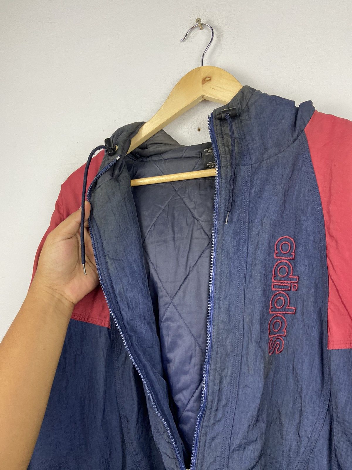 Adidas × Descente × Vintage Vintage Adidas 90s Descente Bomber Jacket Size US L / EU 52-54 / 3 - 8 Thumbnail