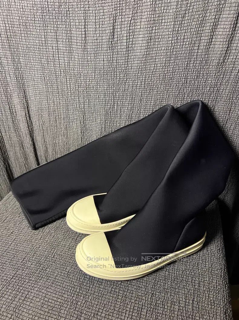 Rick Owens Rick Owens Double-threaded classic long space cotton godde Size US 5.5 / IT 35.5 - 1 Thumbnail