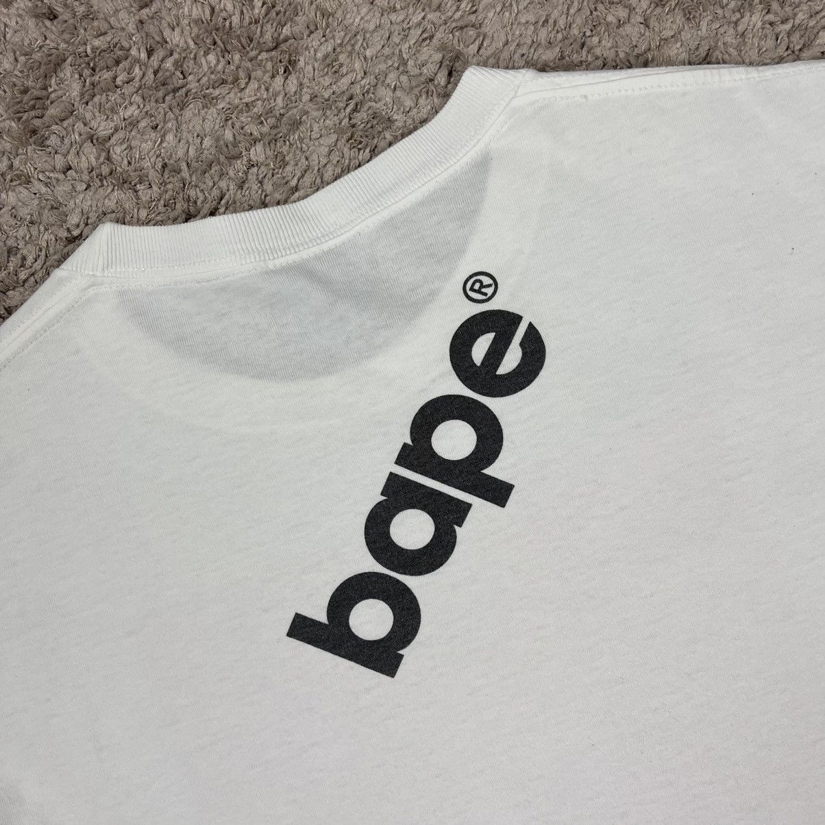 Bape Vintage Bape Warning Tee Size US L / EU 52-54 / 3 - 10 Thumbnail