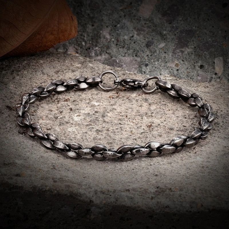 Other Punk Rock Retro Link Chain Bracelet Bangles Gift For Him Size ONE SIZE - 2 Thumbnail
