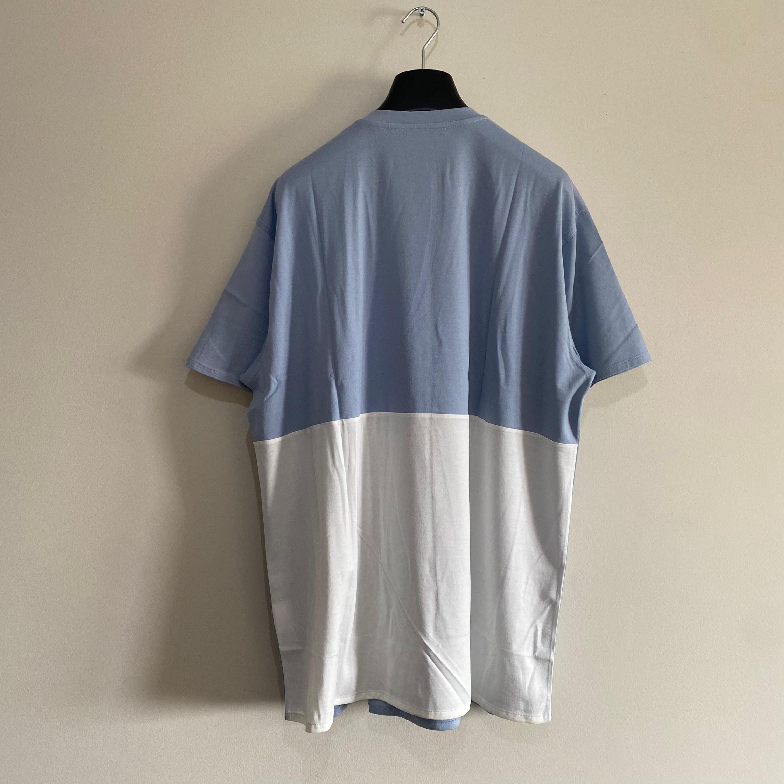 Givenchy Light Blue Snake Pocket Logo Oversized T-Shirt Size US M / EU 48-50 / 2 - 8 Thumbnail