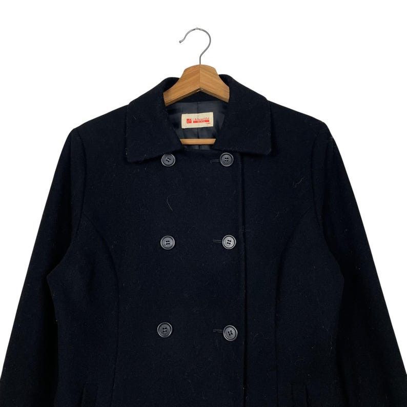 Japanese Brand L& Beatiful Double Breasted Wool Jacket Size US M / EU 48-50 / 2 - 2 Thumbnail