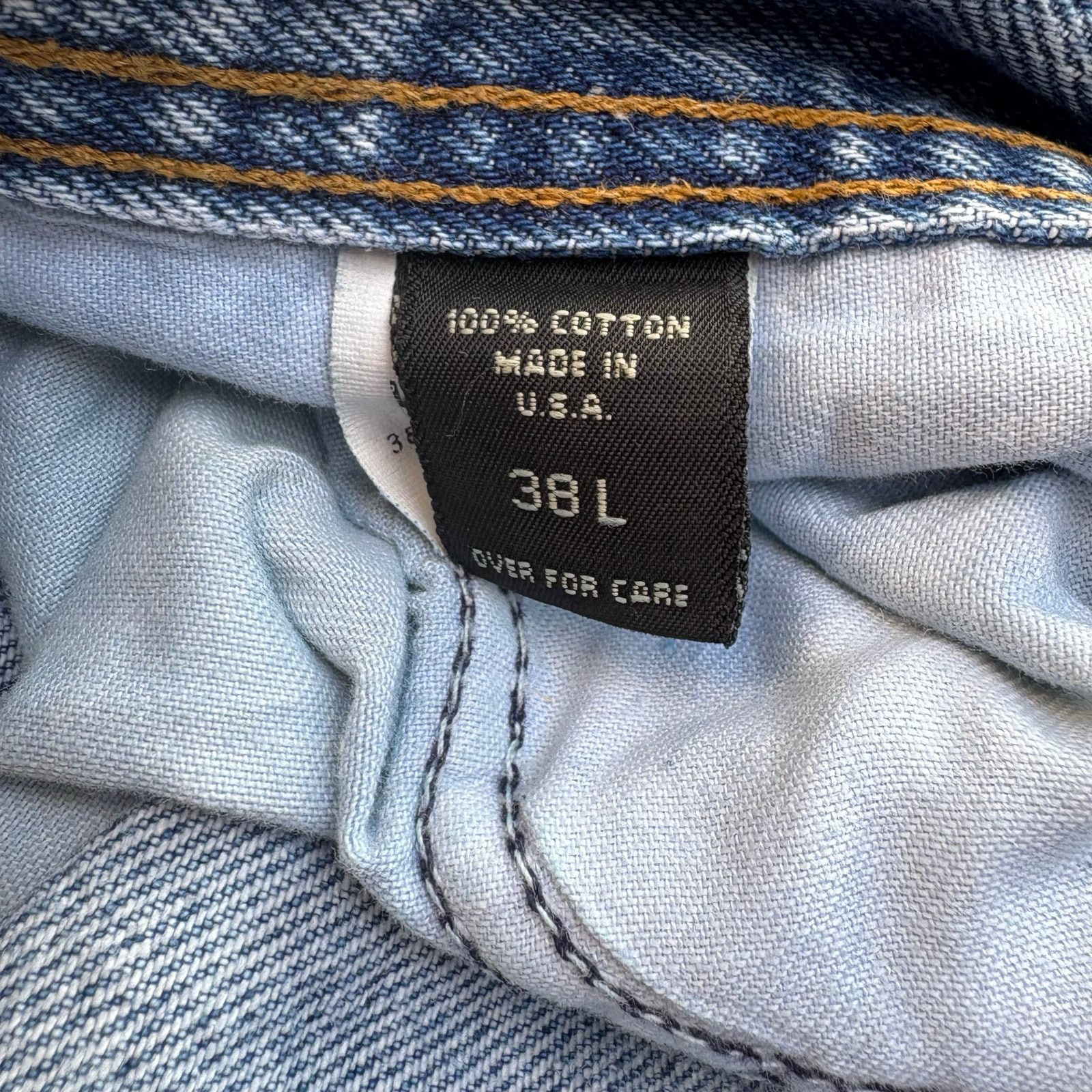 Structure VTG Structure Jeans 38L x 34 Medium Wash Blue Denim Size US 35 - 9 Thumbnail