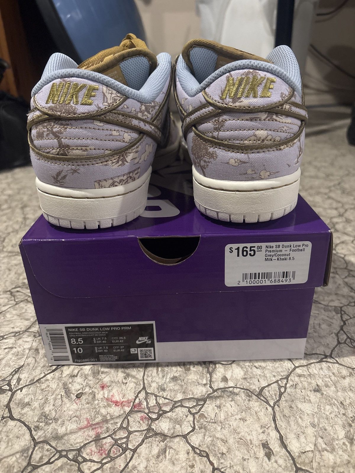 Nike Nike sb dunk canvas painting Size US 8.5 / EU 41-42 - 4 Thumbnail