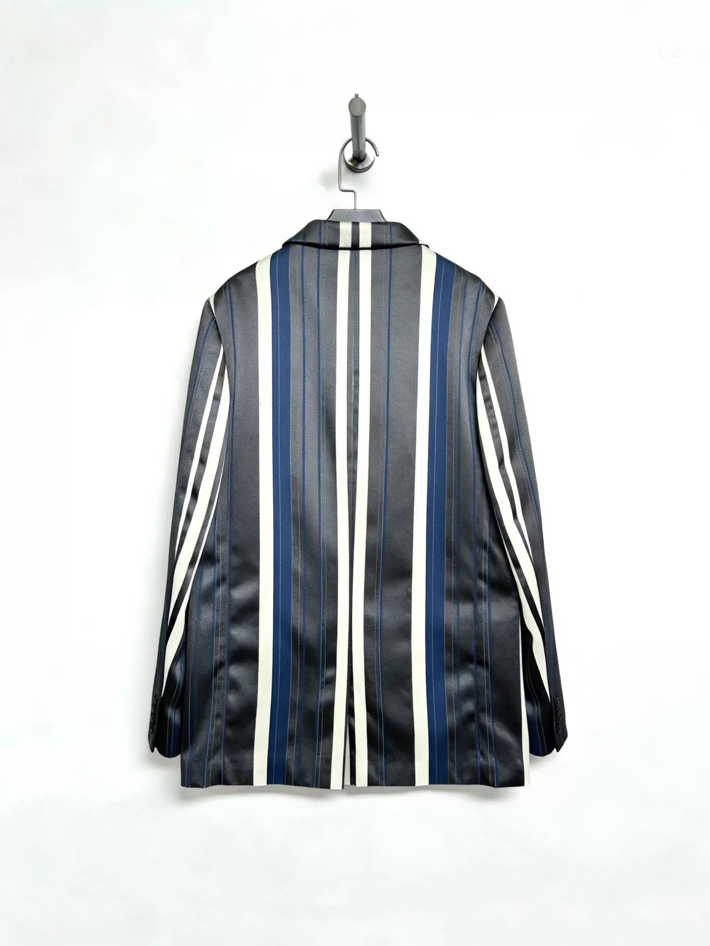 Comme des Garcons COMME des GARCONS 00AW Striped Paneled Blazer Size US M / EU 48-50 / 2 - 2 Thumbnail