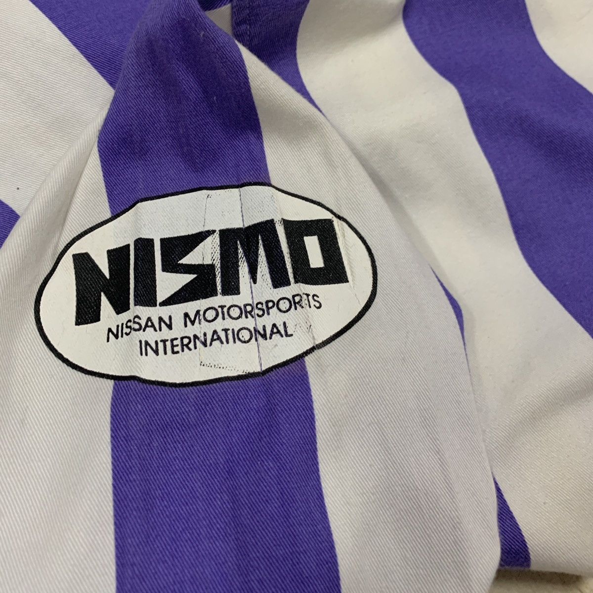Japanese Brand Vtg NISMO International Racing Team Striped Hoodie Size US M / EU 48-50 / 2 - 8 Thumbnail