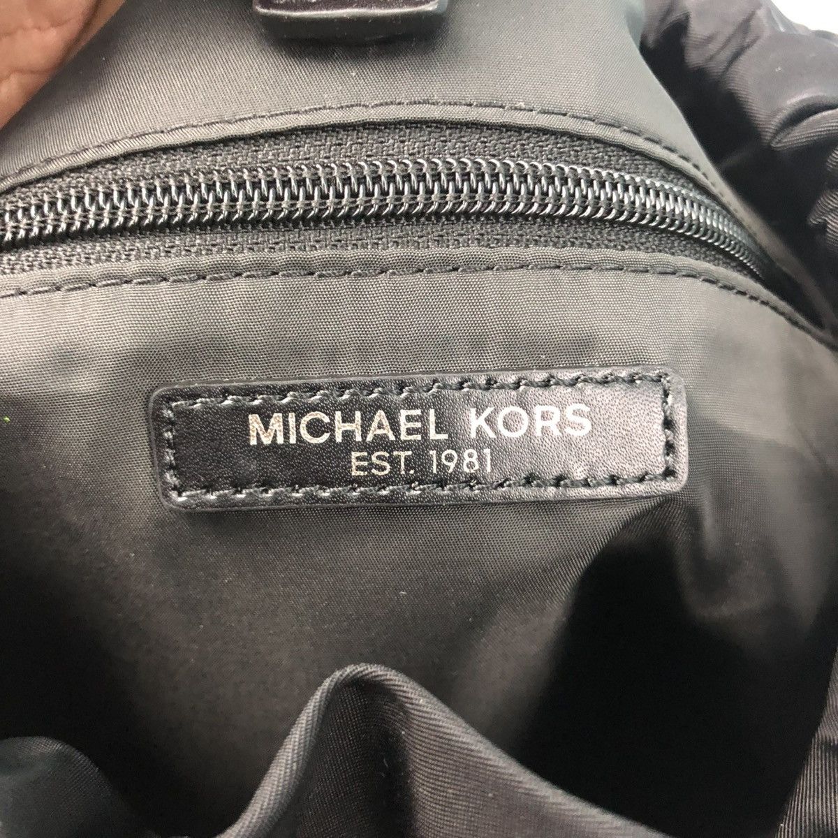 Michael Kors ‼️YES‼️ AUTHENTIC MICHAEL KORS NYLON LEATHER BACKPACK Size ONE SIZE - 11 Thumbnail