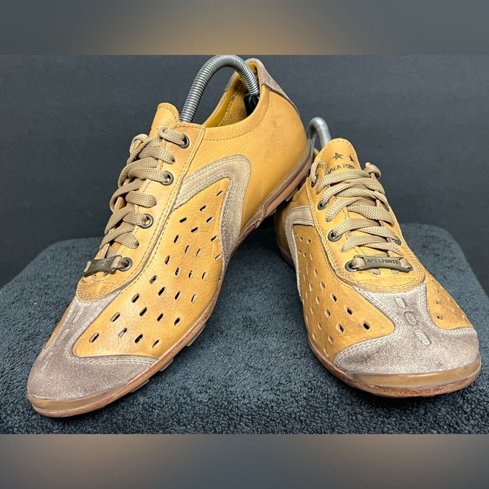 Designer Area Forte Vero Cuoio Leather Shoes EU 41 US 8 Made In Italy Size US 8 / EU 41 - 2 Thumbnail