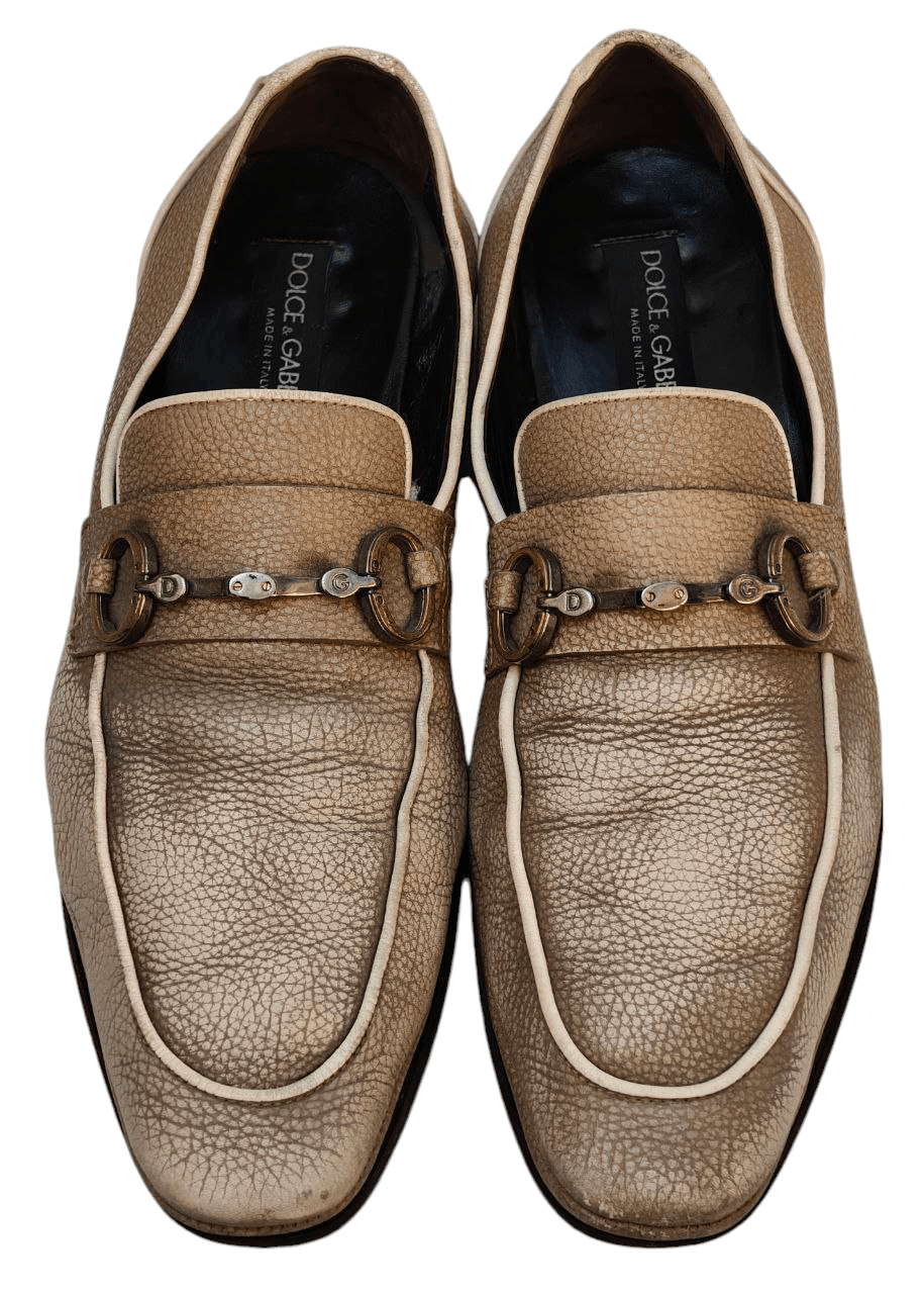 Dolce & Gabbana Dolce & Gabbana Leather Shoes Size US 8 / EU 41 - 1 Thumbnail