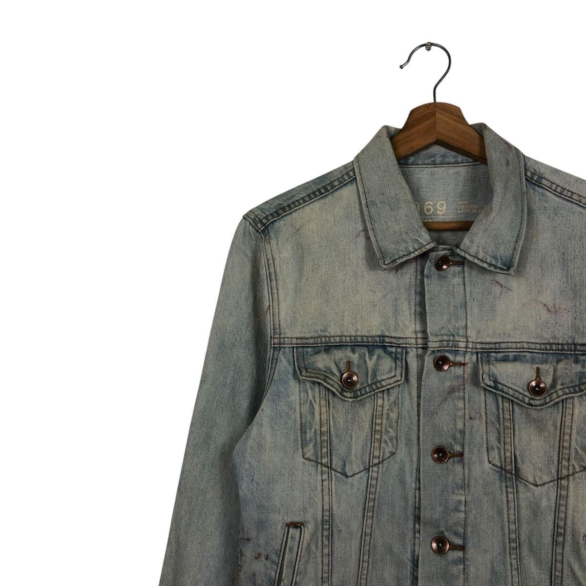 Japanese Brand 🔥VINTAGE CROPPED TRUCKER DENIM JACKET GAP Size US XS / EU 42 / 0 - 9 Thumbnail