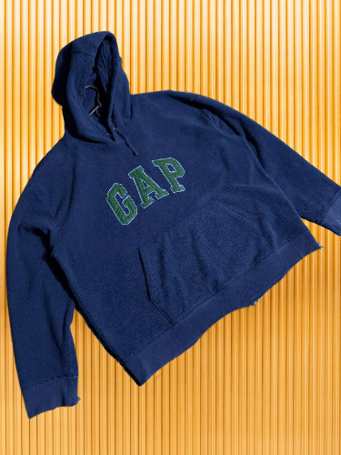 Gap × Vintage GAP Logo Spell Out Pullover Hoodie Size US XL / EU 56 / 4 - 1 Thumbnail