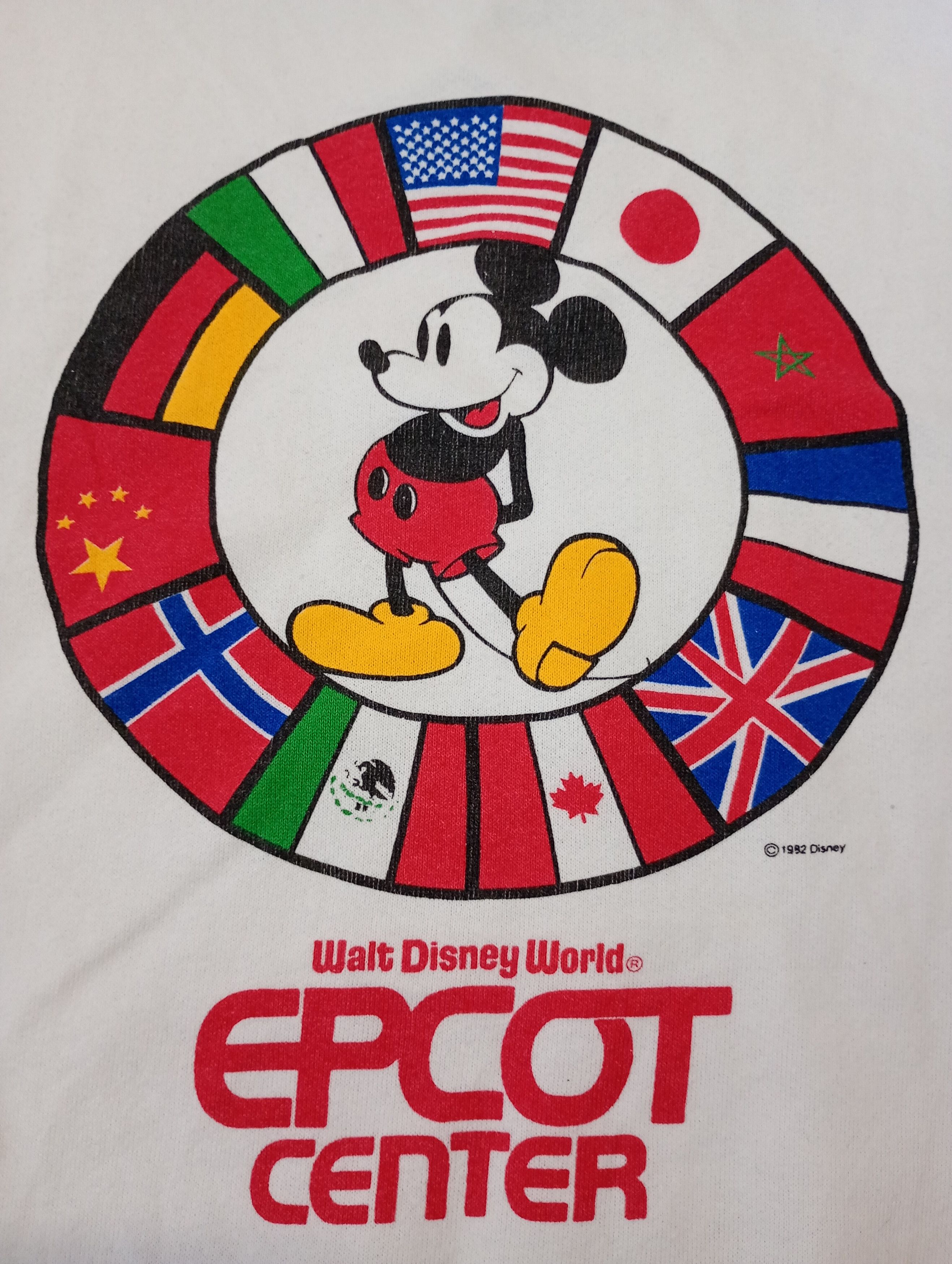 Disney Disney 1982 vintage Made in USA Sweatshirt Size US XL / EU 56 / 4 - 4 Thumbnail