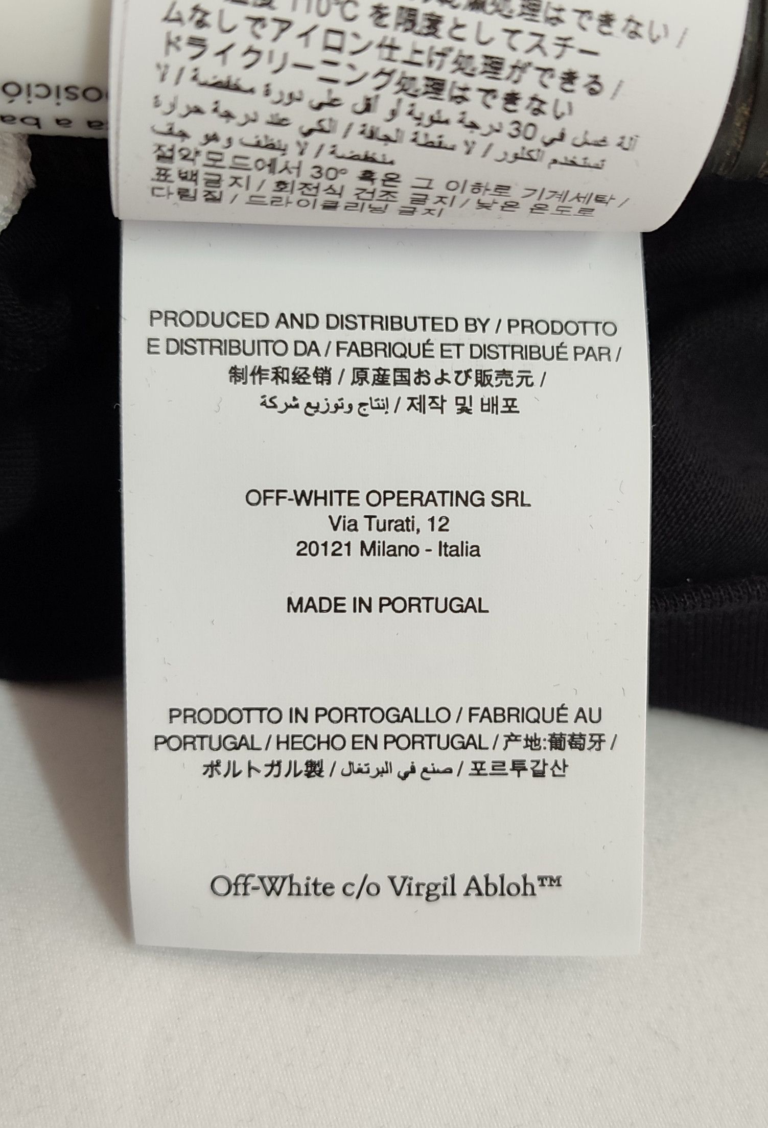 Off-White Off-White "Black/Gold Fusion" Size US S / EU 44-46 / 1 - 10 Thumbnail
