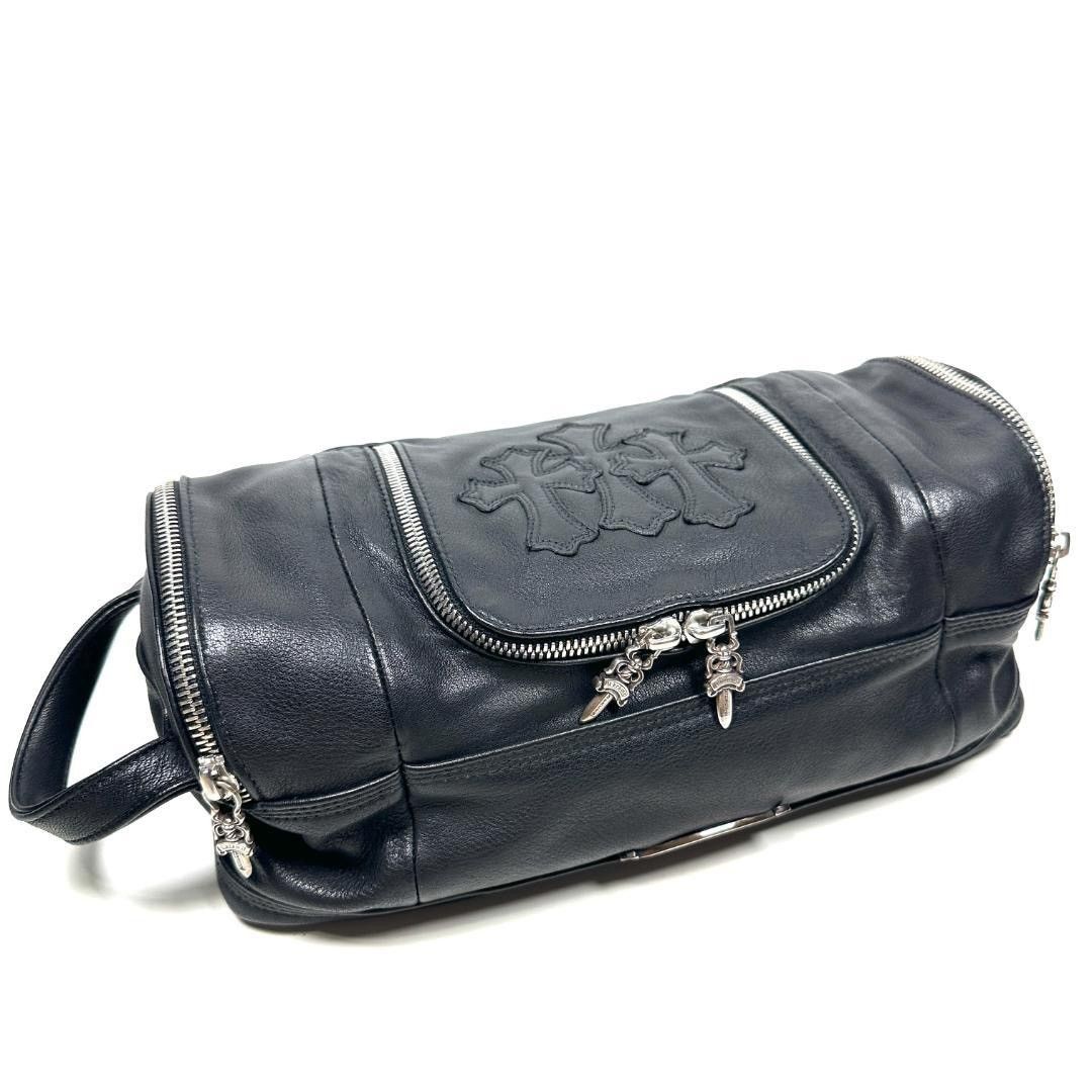 Chrome Hearts CH TLTLRY DFFL LTHR 3CEME Size ONE SIZE - 1 Thumbnail