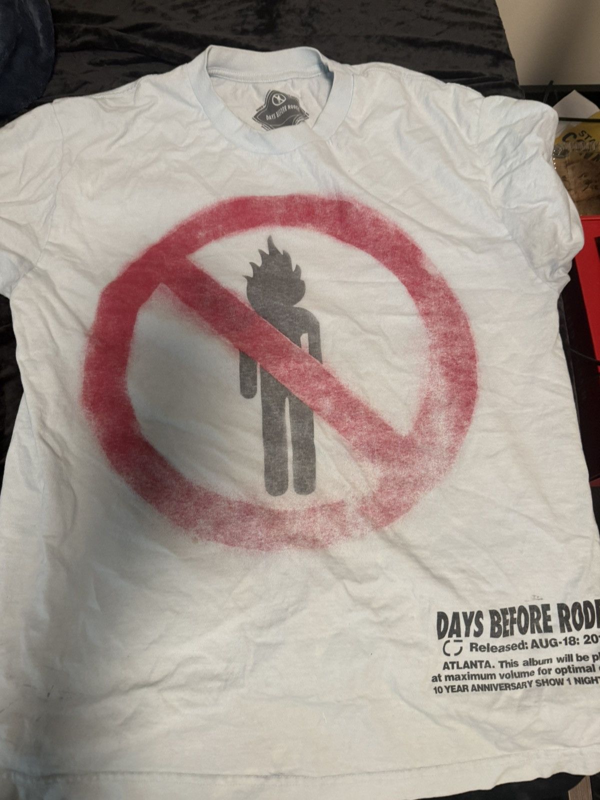 Travis Scott Travis Scott Days Before Rodeo tee Size US L / EU 52-54 / 3 - 1 Thumbnail
