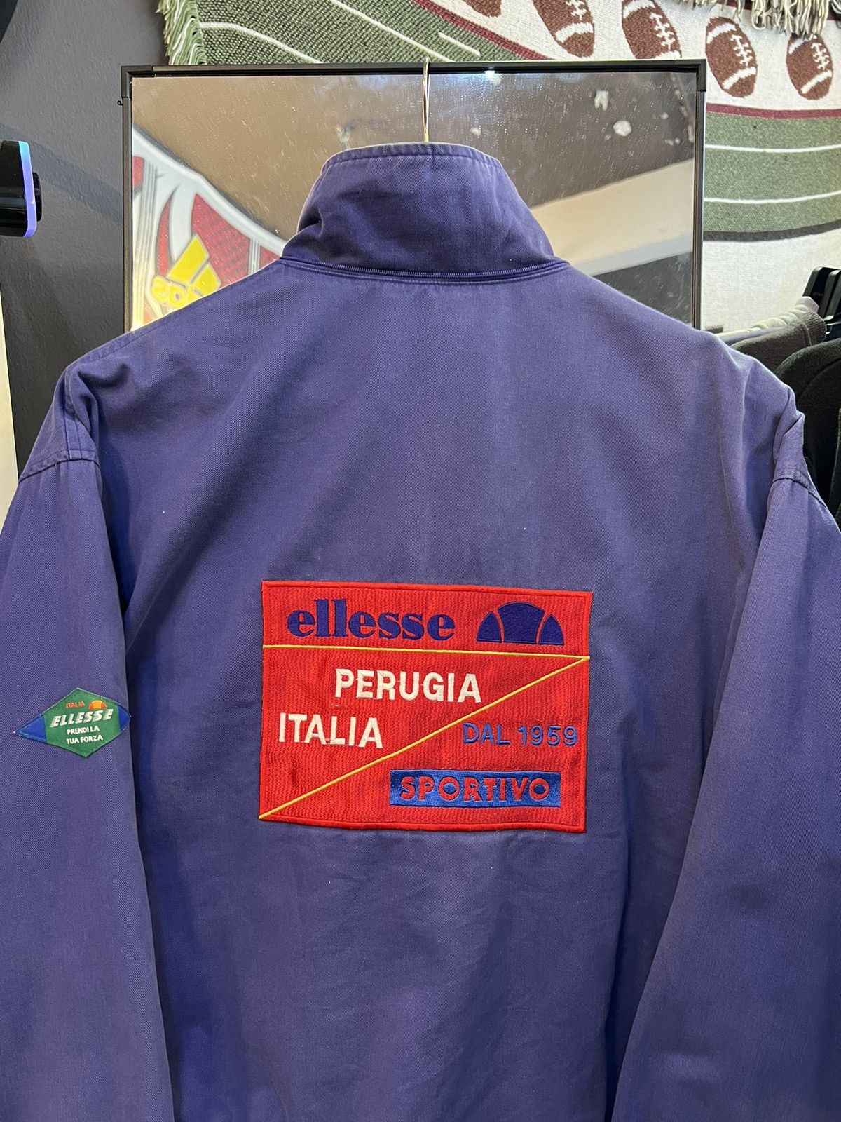 Ellesse × Vintage Ellese Prendi La Tua Forza Sportivo Jacket Size US M / EU 48-50 / 2 - 6 Thumbnail