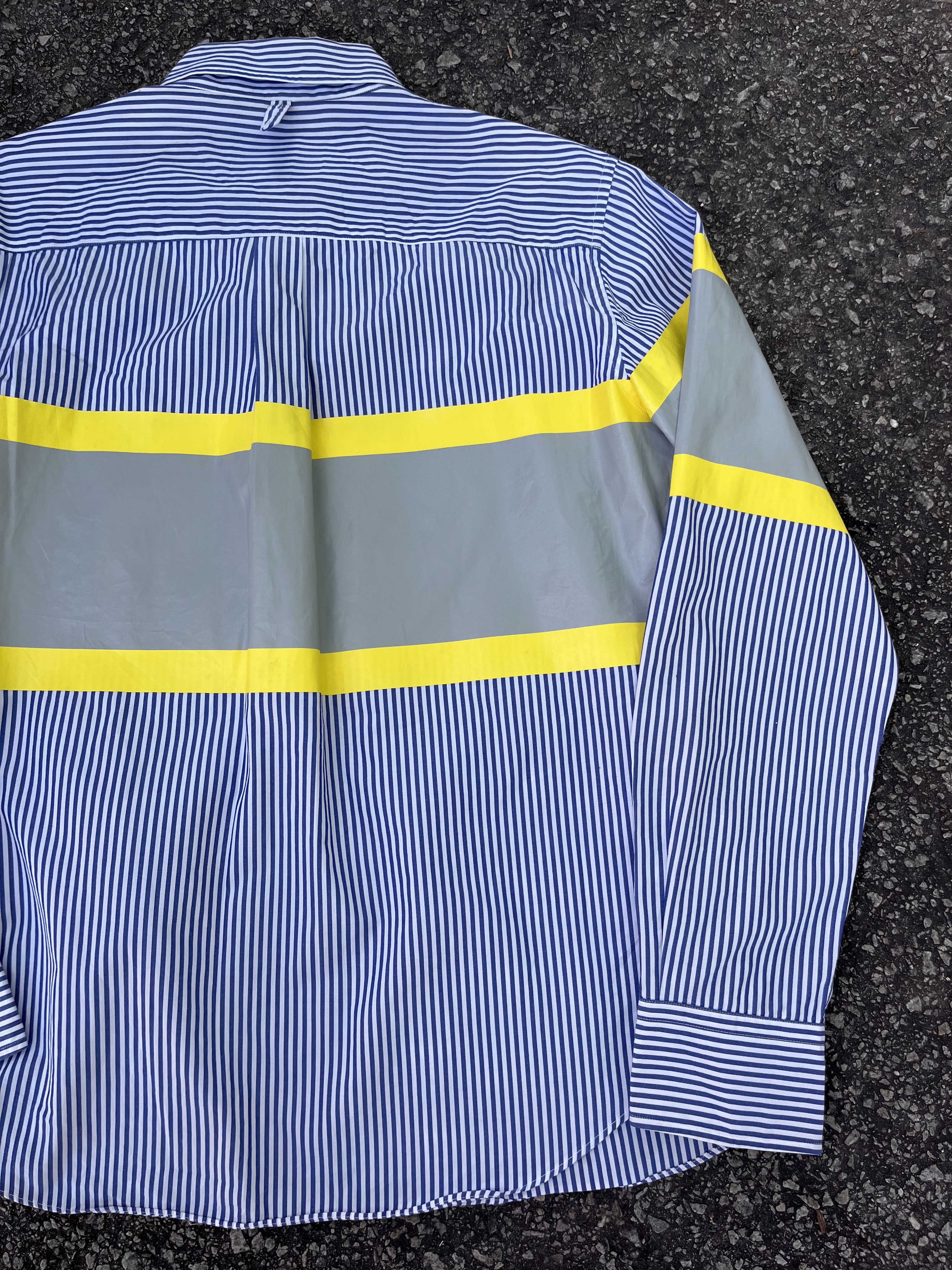 Japanese Brand Habanos striped recontructed button up Size US S / EU 44-46 / 1 - 11 Thumbnail