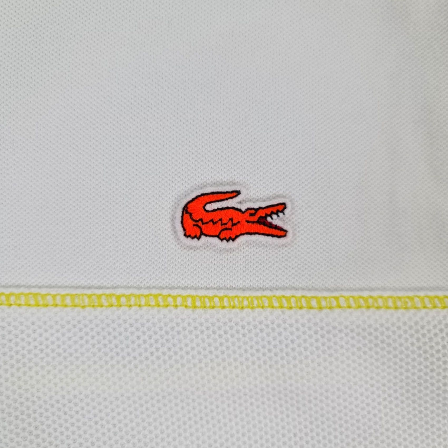 Lacoste Lacoste Womens T Shirt White 44 Slim Crew Neck Short Sleeve Organic Cotton Piqué Made In France Logo Modern Casual Womens Regular XS? Size M / US 6-8 / IT 42-44 - 5 Thumbnail