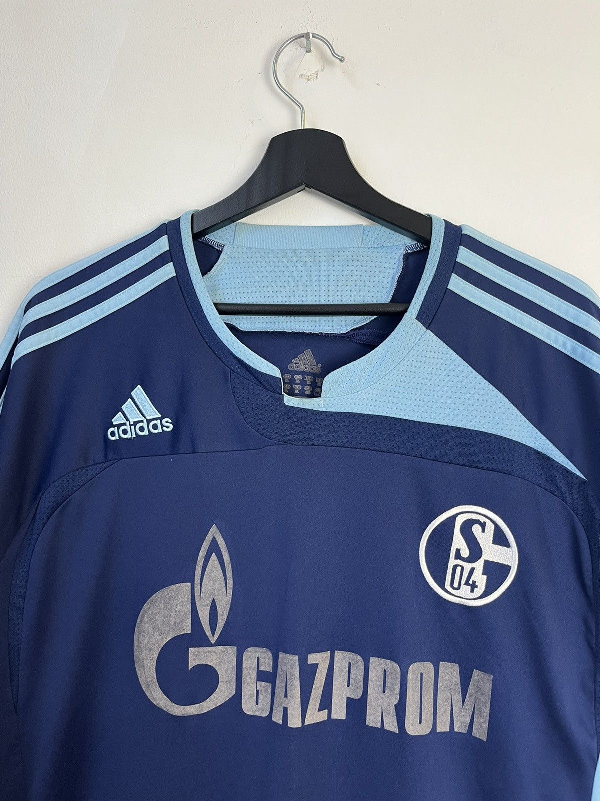 Vintage Vintage Adidas Schalke 04 Home 2007/2008 Jersey Size US XL / EU 56 / 4 - 2 Thumbnail