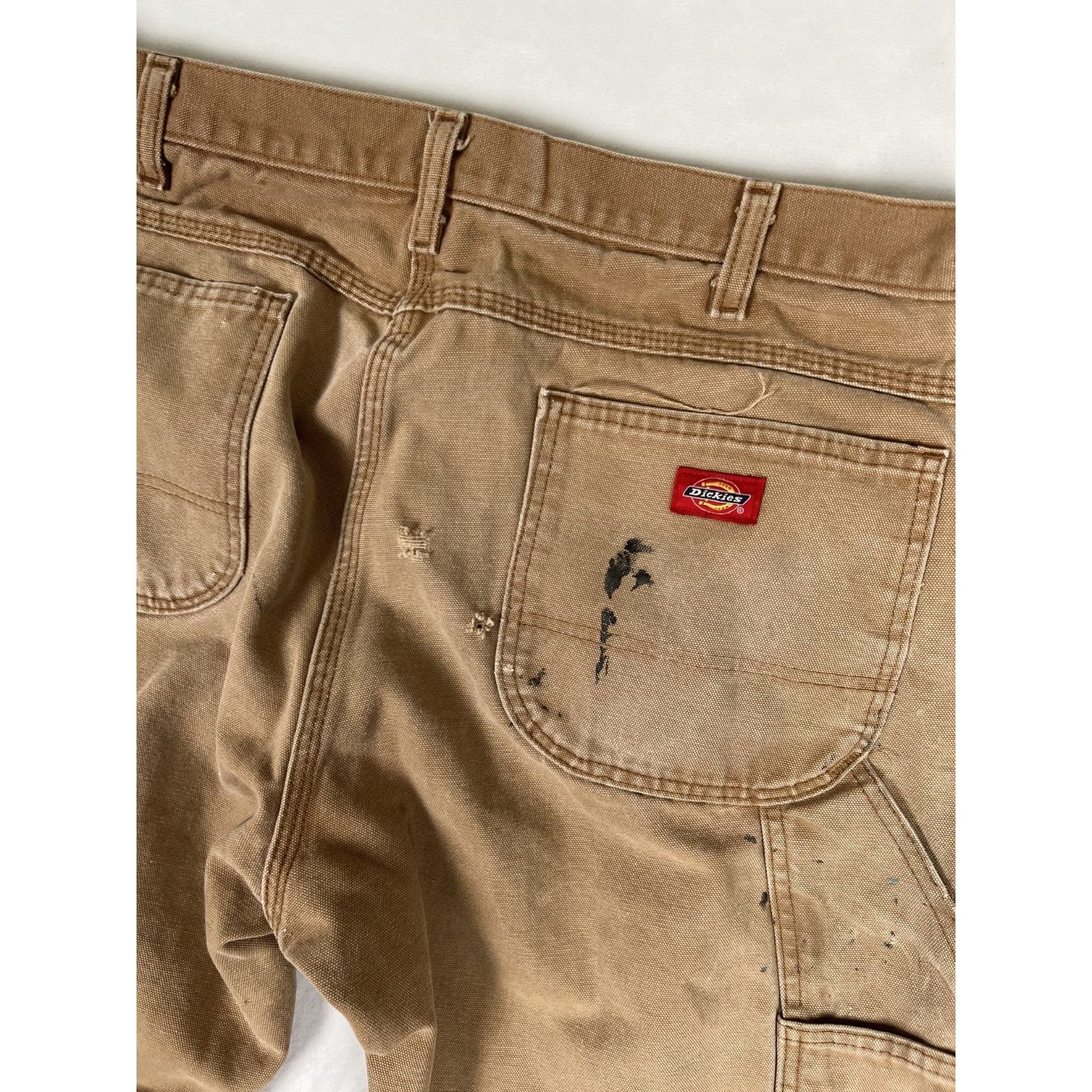 Dickies Dickies Carpenter Canvas Pants Workwear Utility Brown Size 3 Size US 36 / EU 52 - 11 Thumbnail